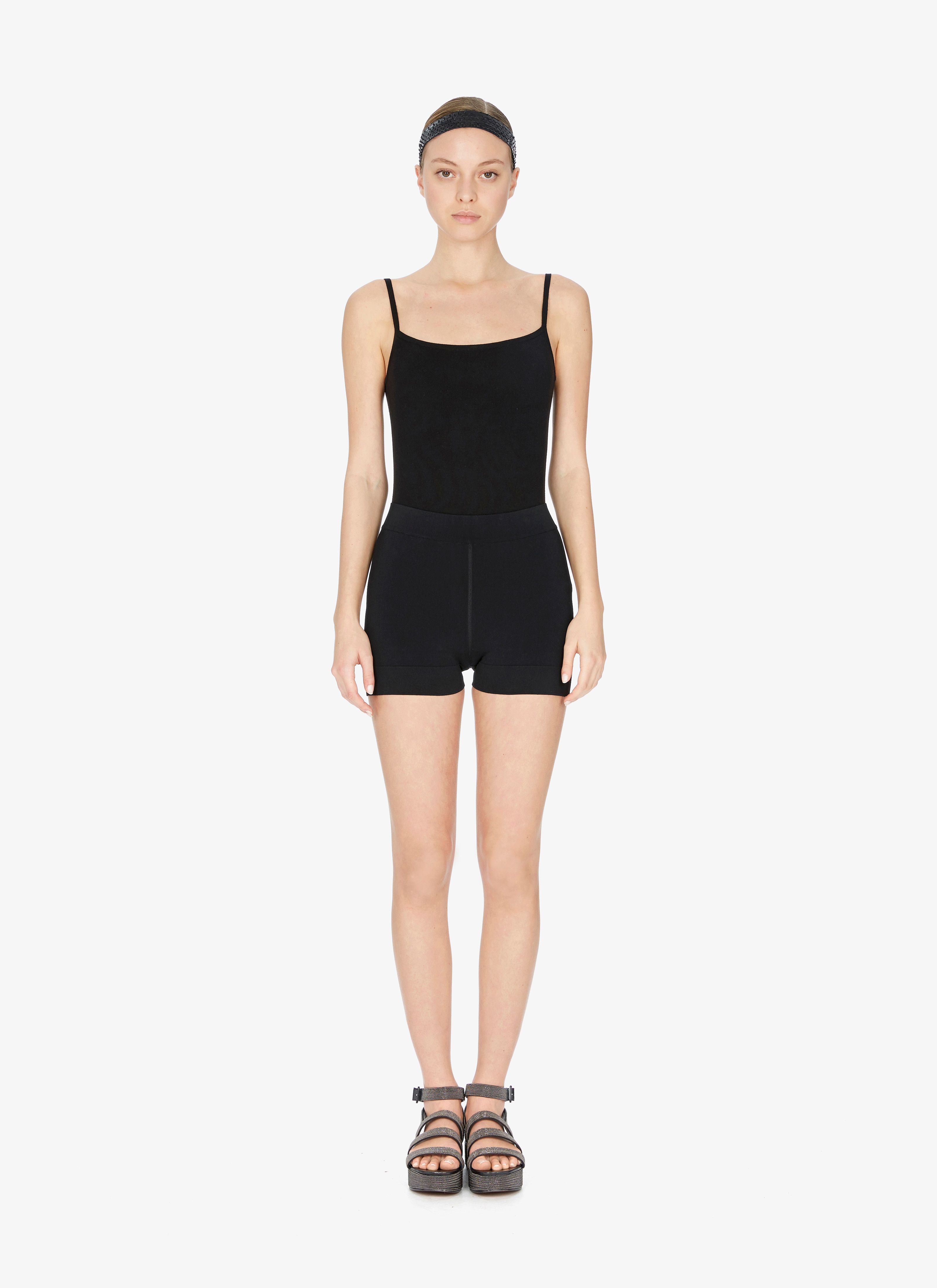Wool-Blend Sleeveless Bodysuit Wool-Blend Sleeveless Bodysuit - maison-alaia.com