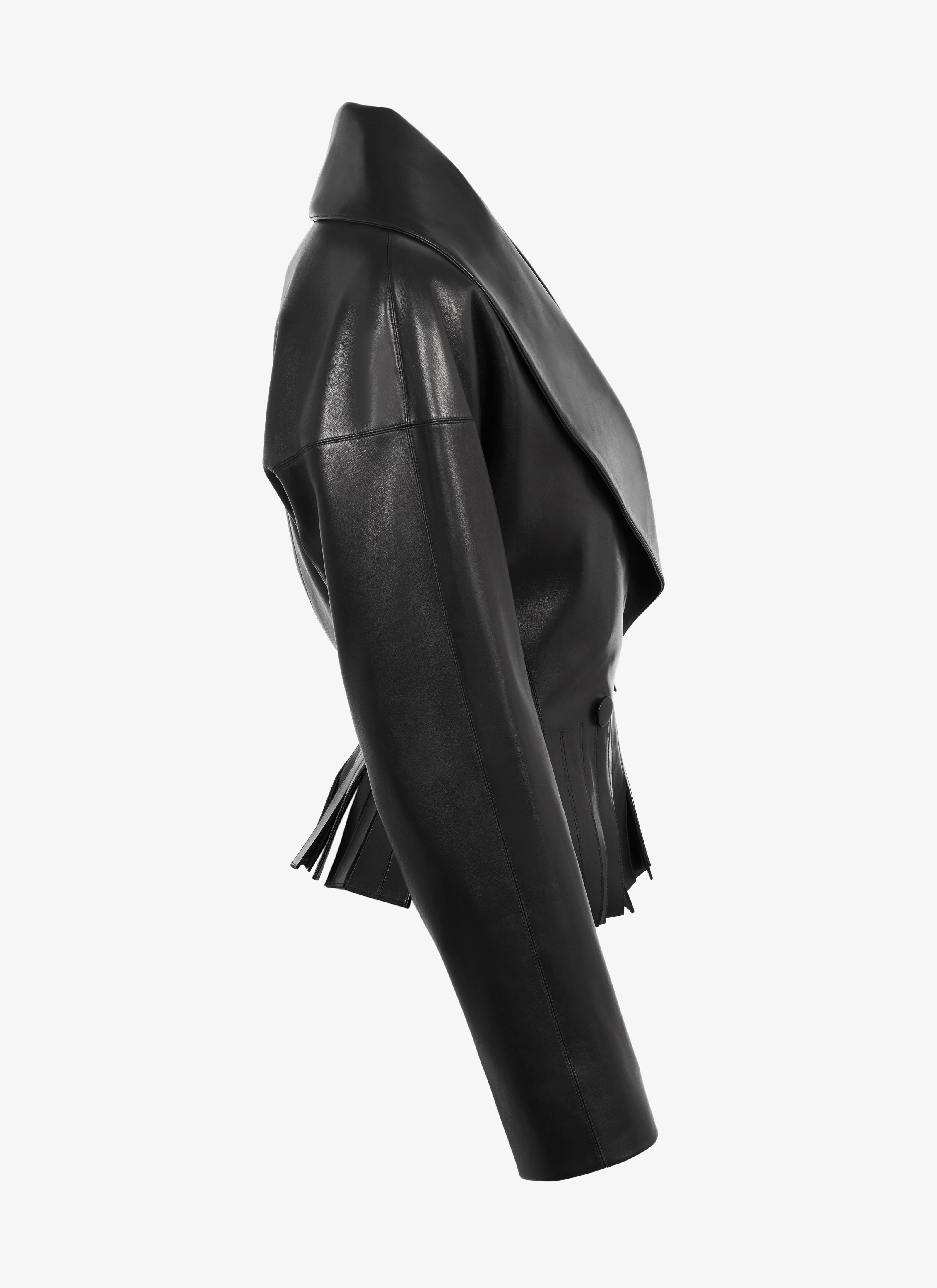 Alaïa Edition 1986 Fringed Leather Bomber Jacket Alaïa Edition 1986 Fringed Leather Bomber Jacket - maison-alaia.com