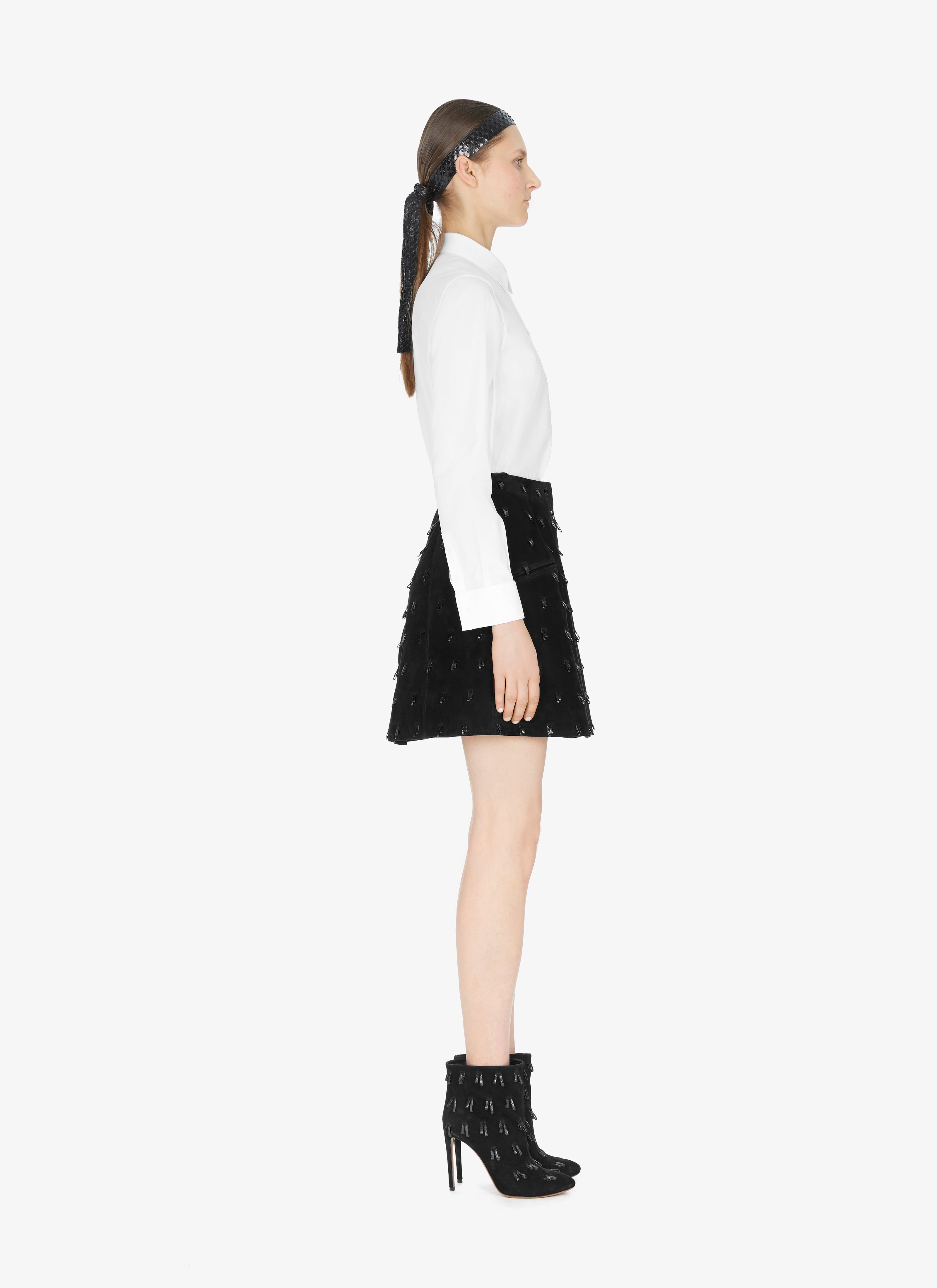 Japanese Poplin Bodysuit Shirt Japanese Poplin Bodysuit Shirt - maison-alaia.com