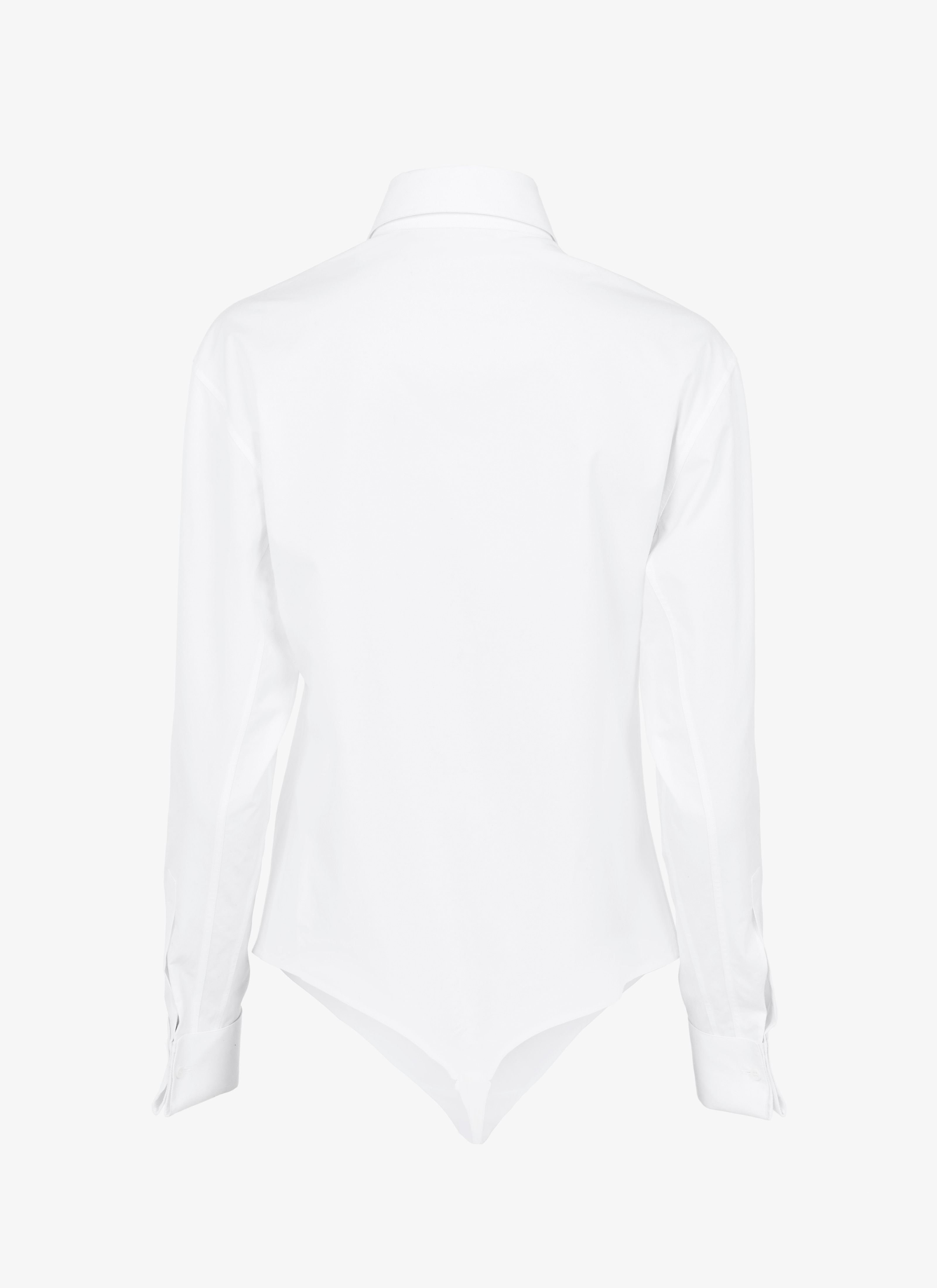 Japanese Poplin Bodysuit Shirt Japanese Poplin Bodysuit Shirt - maison-alaia.com