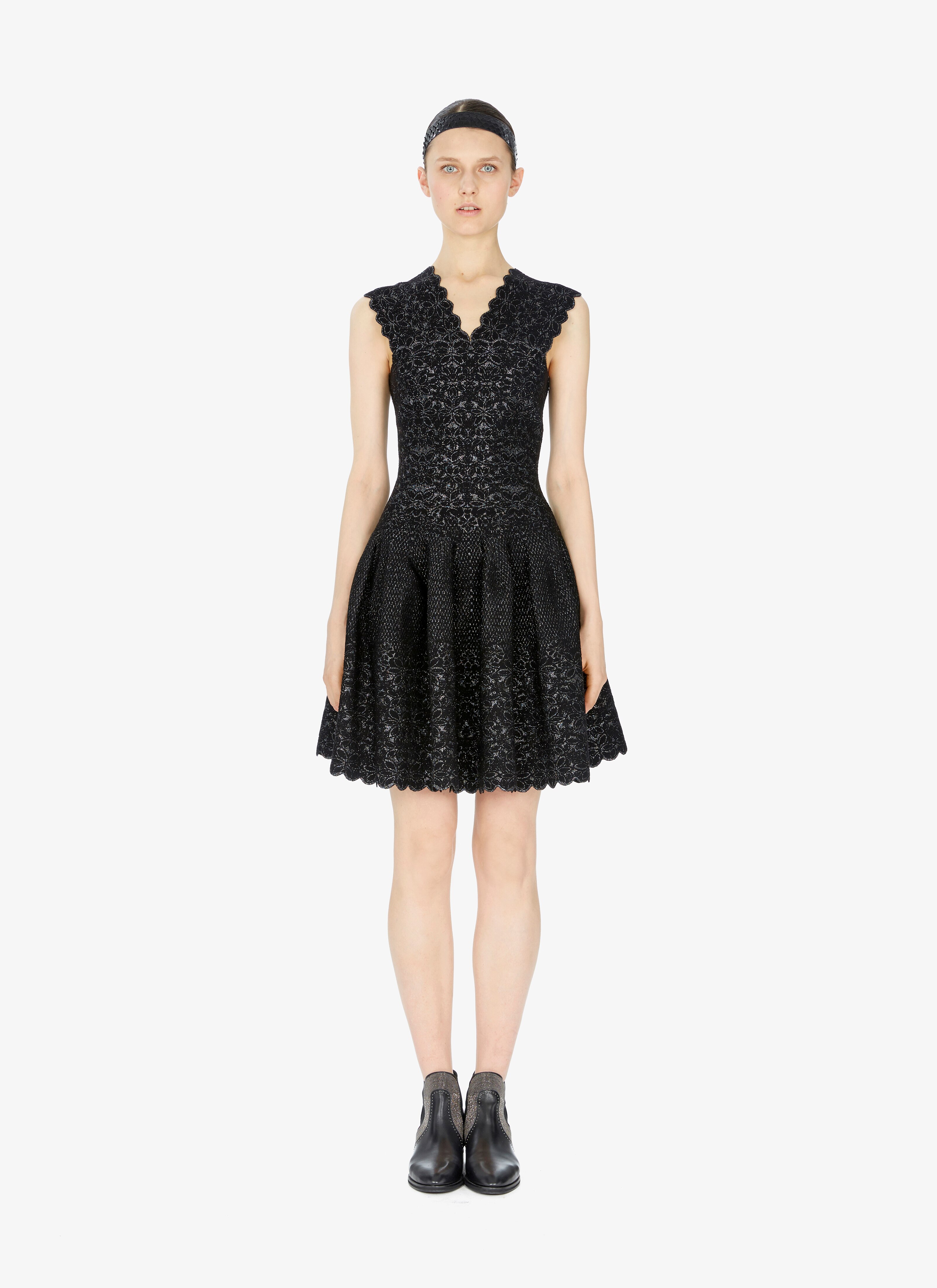 Flared V Dress Flared V Dress - maison-alaia.com