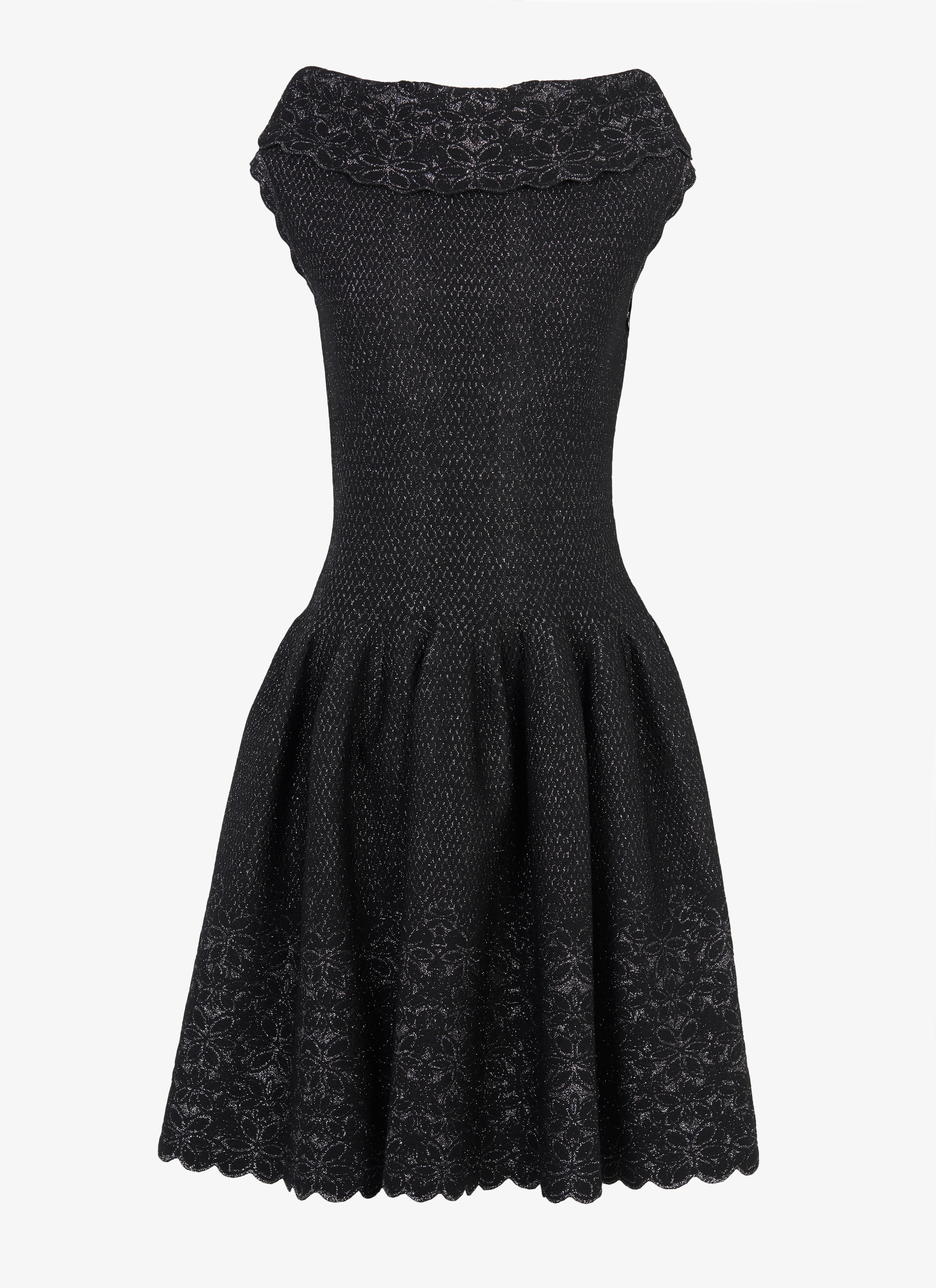 ALAÏA NEGRO/PLATEADO 