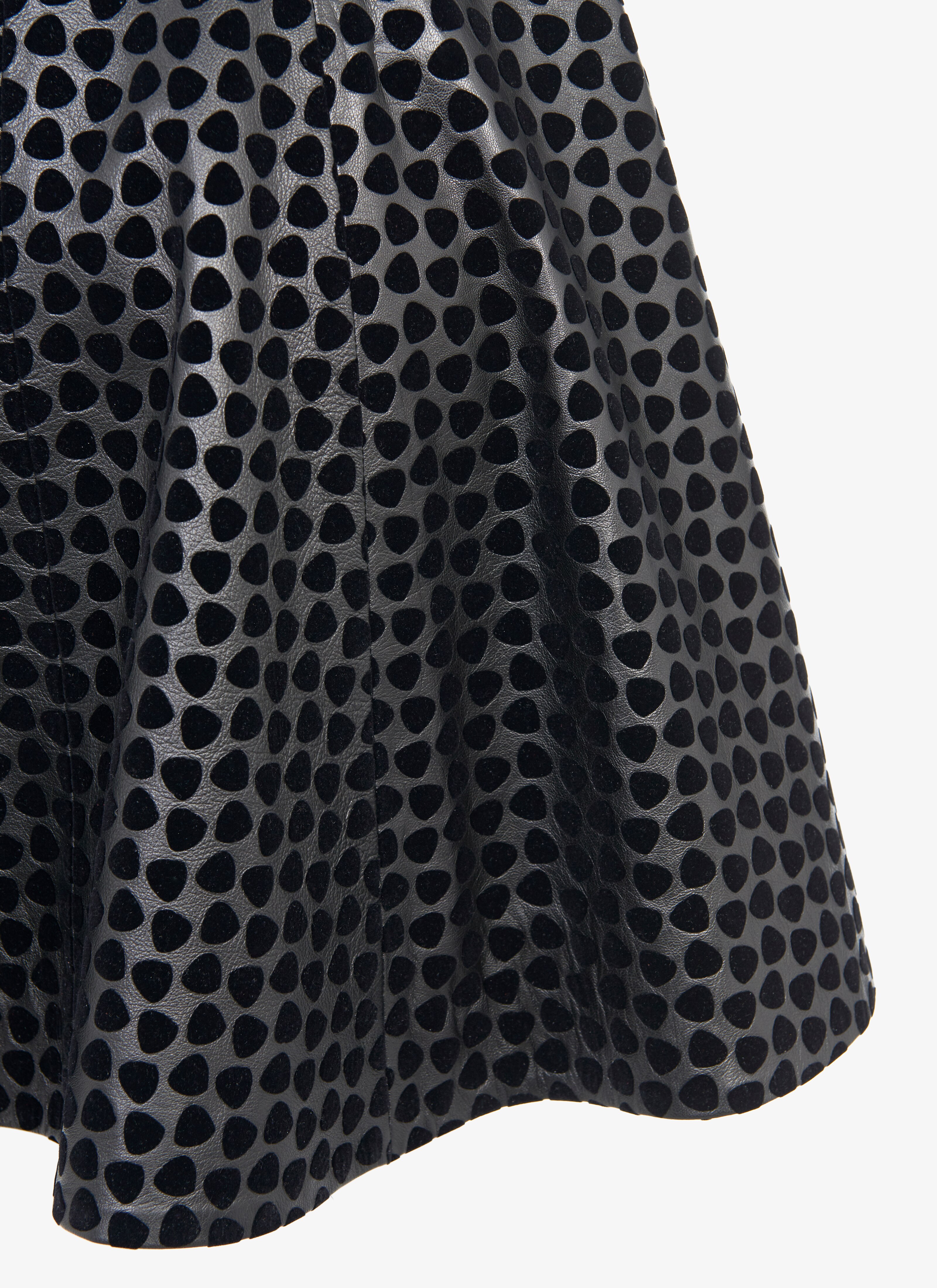 Wrap-Front Lambskin Skirt Wrap-Front Lambskin Skirt - maison-alaia.com