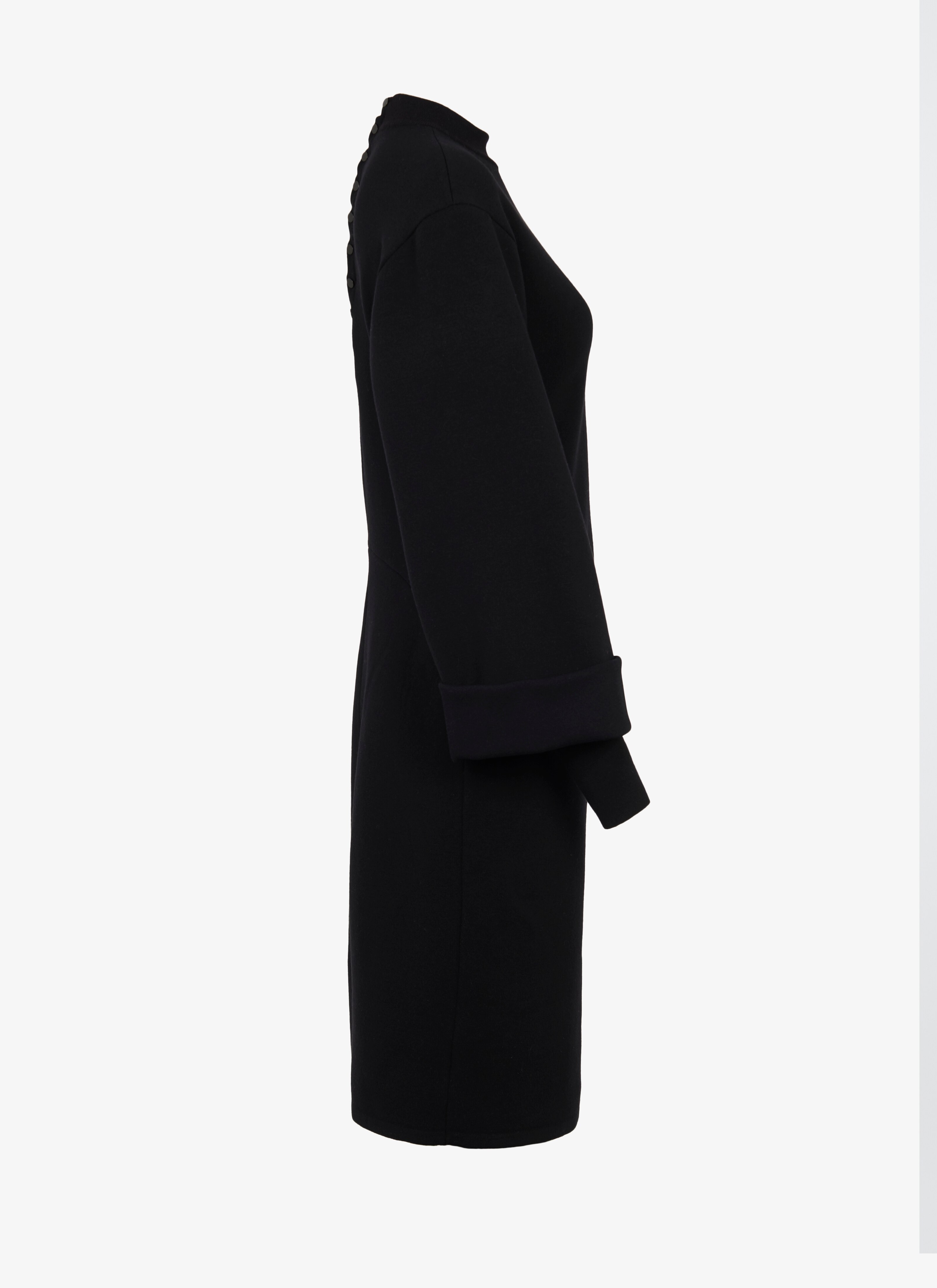Double-Sleeve Wool-Blend Dress Double-Sleeve Wool-Blend Dress - maison-alaia.com