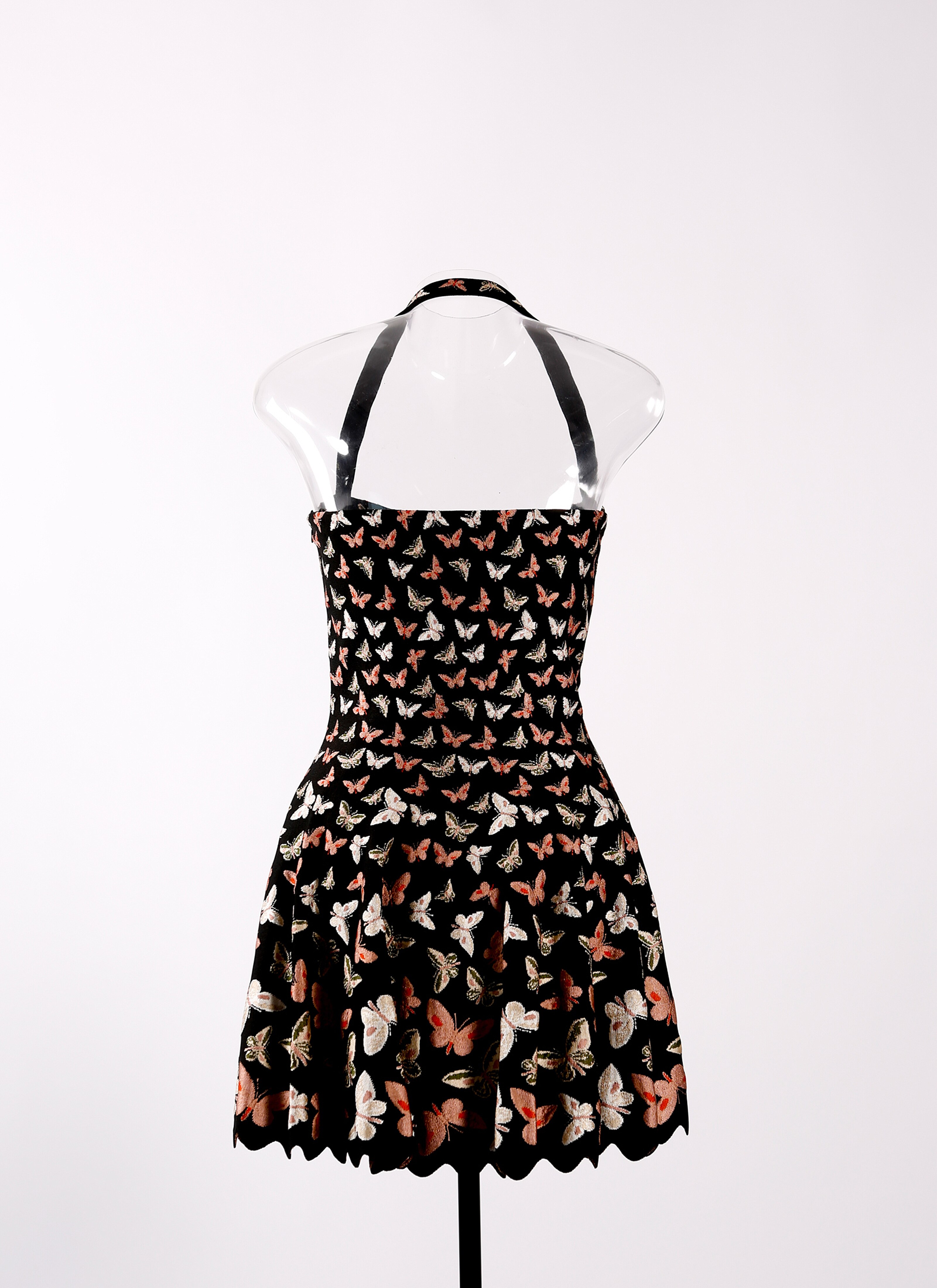 Knitted Butterfly Halter Dress Knitted Butterfly Halter Dress - maison-alaia.com