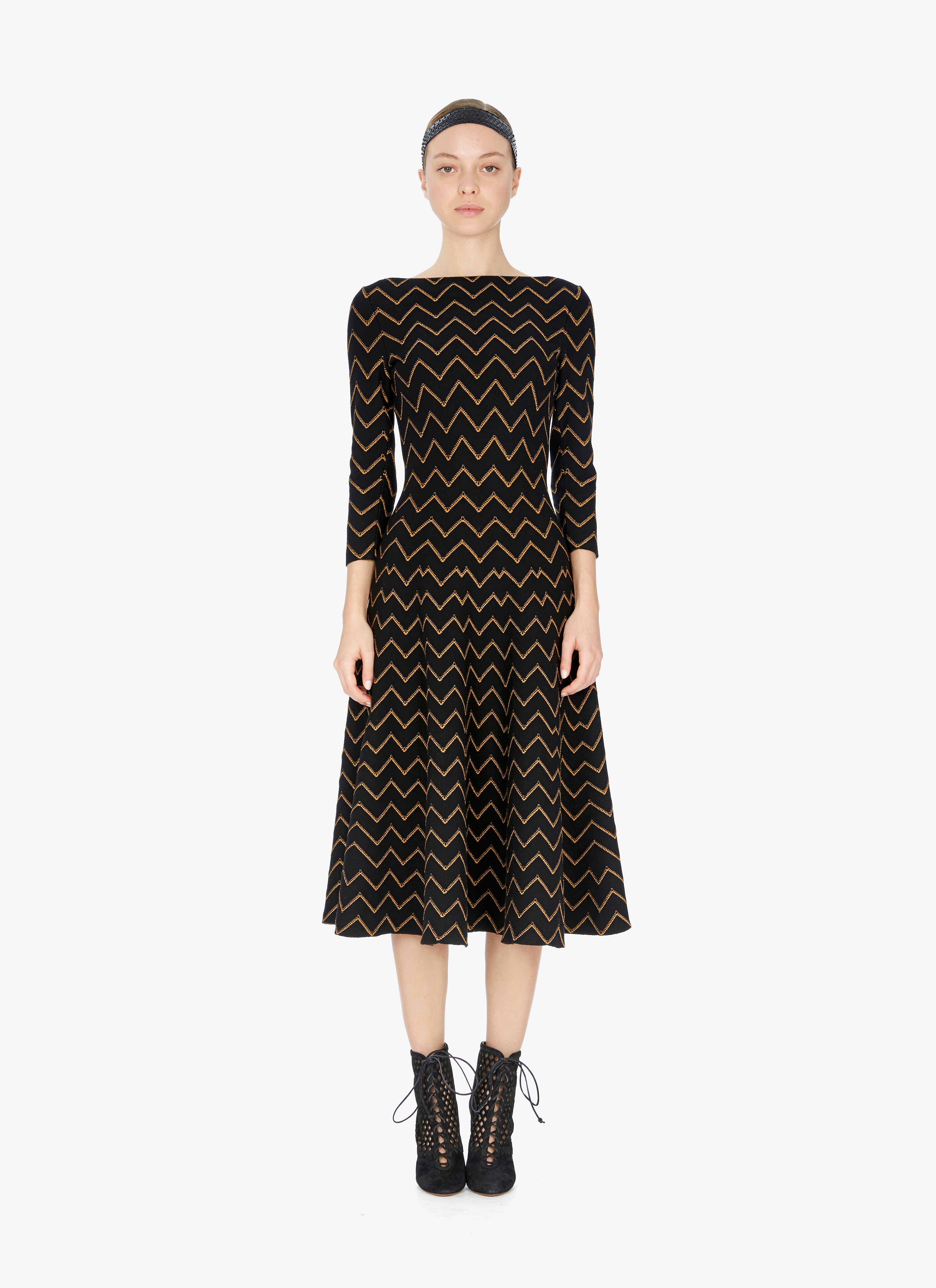 Wool-Blend Nazaré Dress Wool-Blend Nazaré Dress - maison-alaia.com
