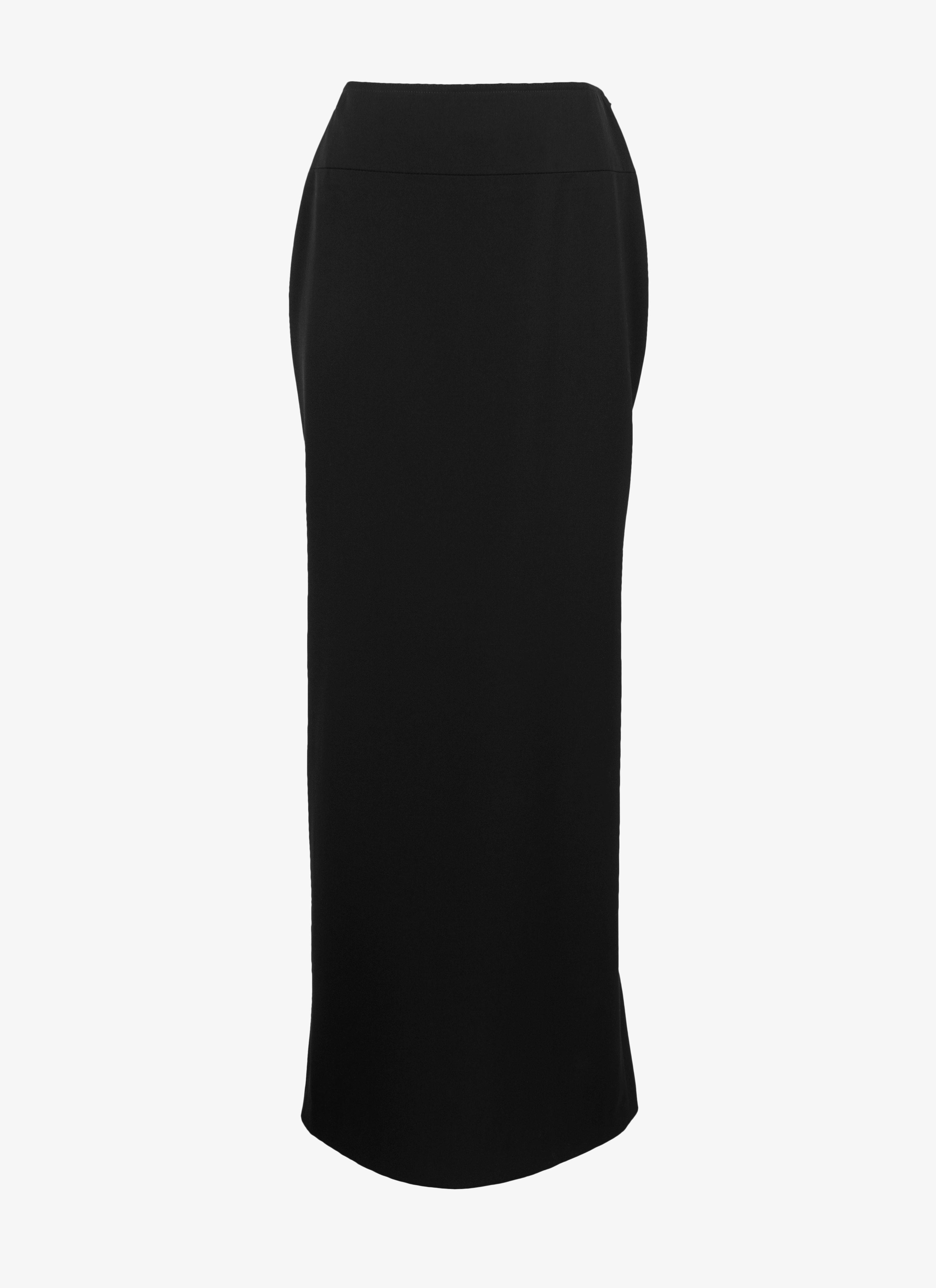 ALAÏA BLACK SKIRT GRAIN DE POUDRE BLACK