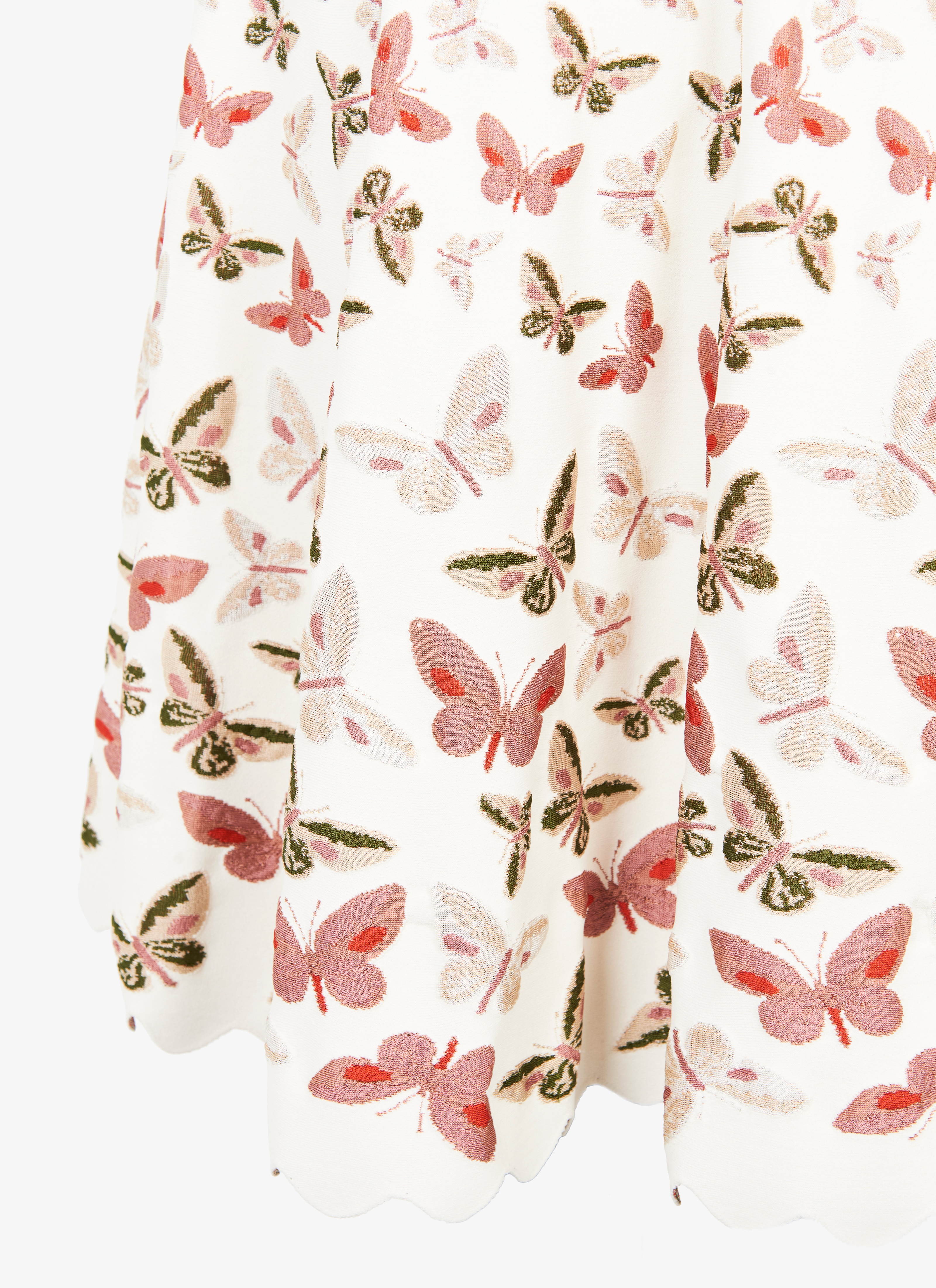 Knitted Sleeveless Butterfly Dress - maison-alaia.com