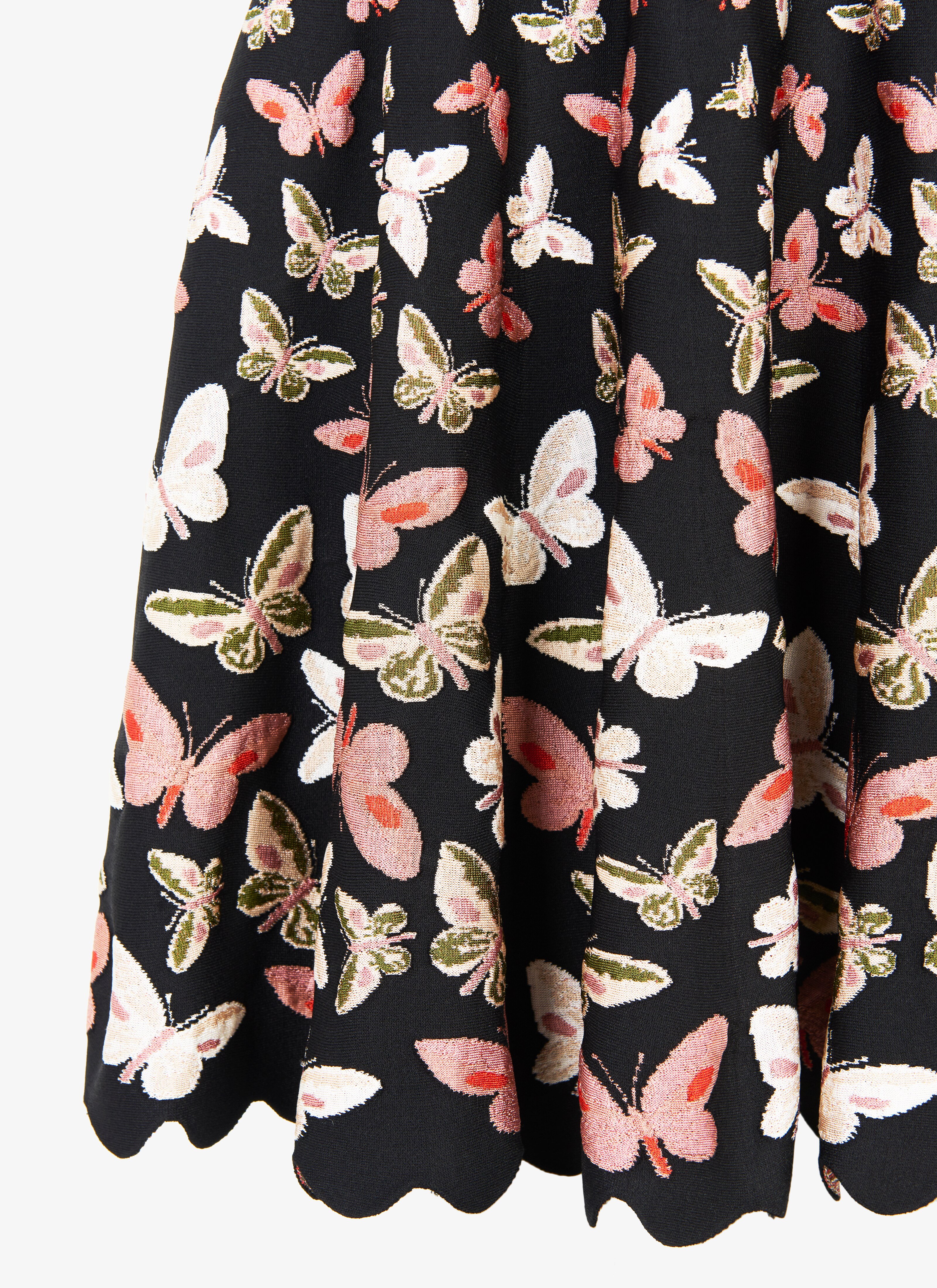 Knitted Sleeveless Butterfly Dress Knitted Sleeveless Butterfly Dress - maison-alaia.com