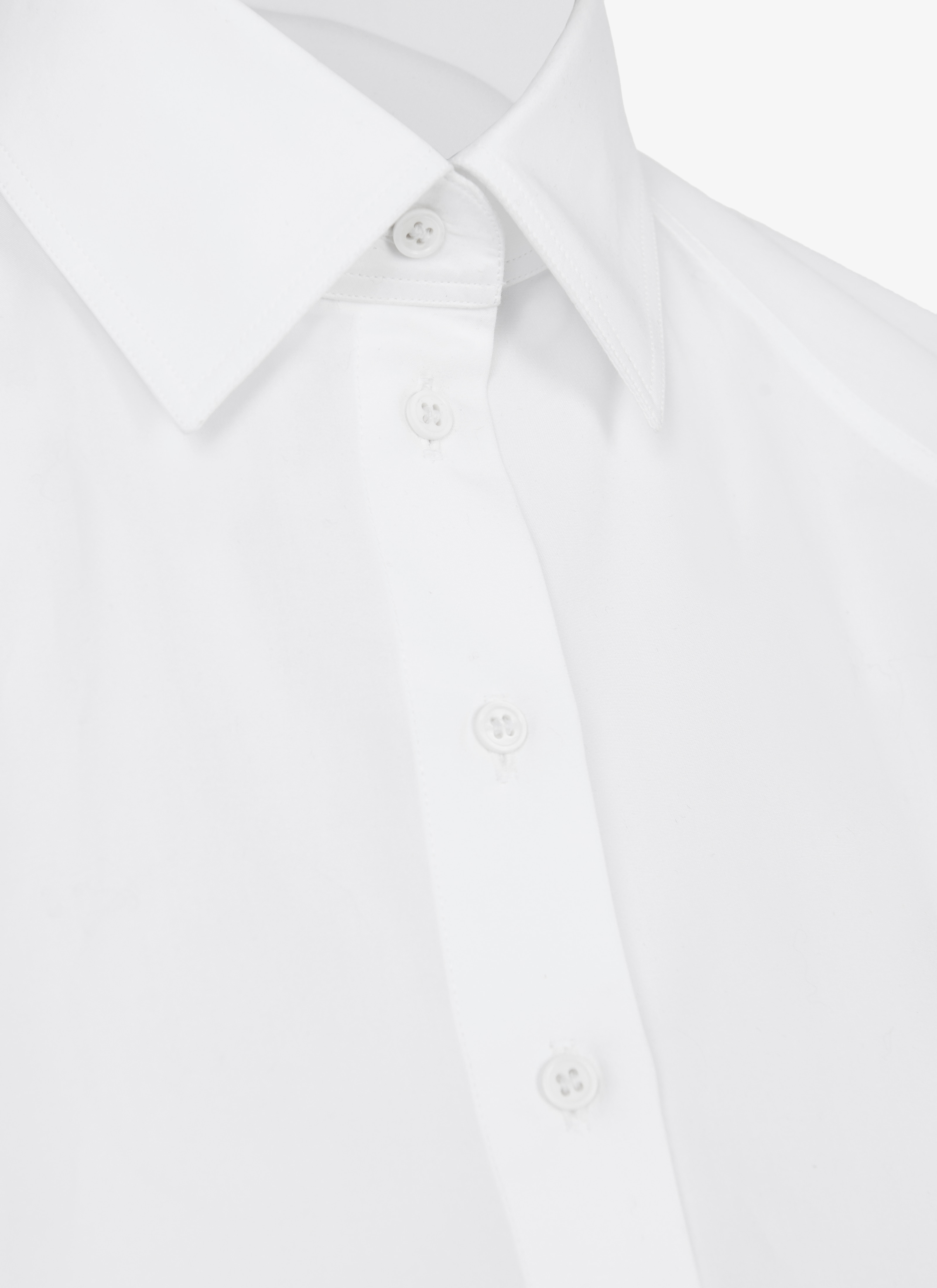 Japanese Poplin Cropped Shirt Japanese Poplin Cropped Shirt - maison-alaia.com