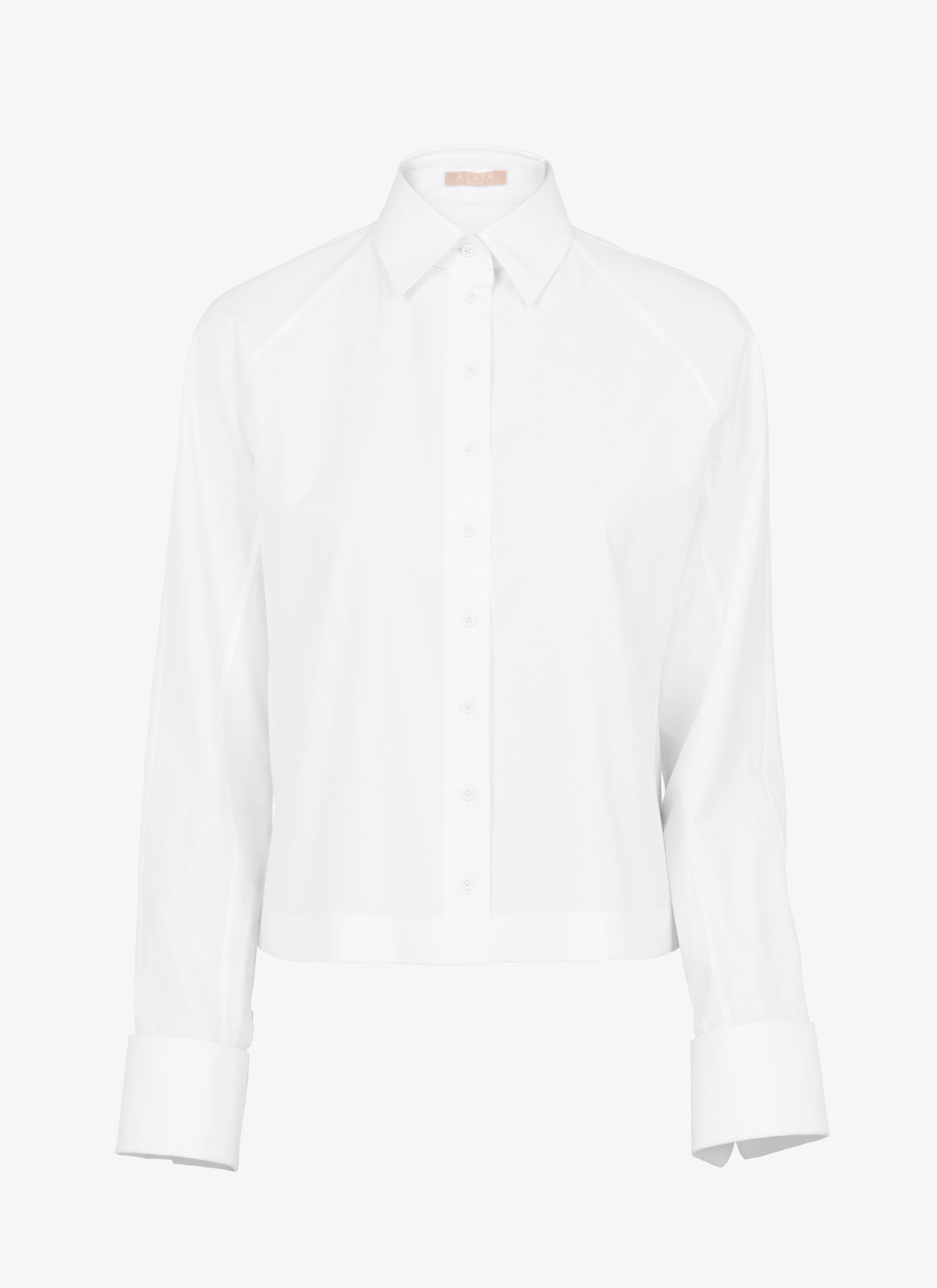 ALAÏA WHITE  SHIRT POPELINE JAPONAISE WHITE