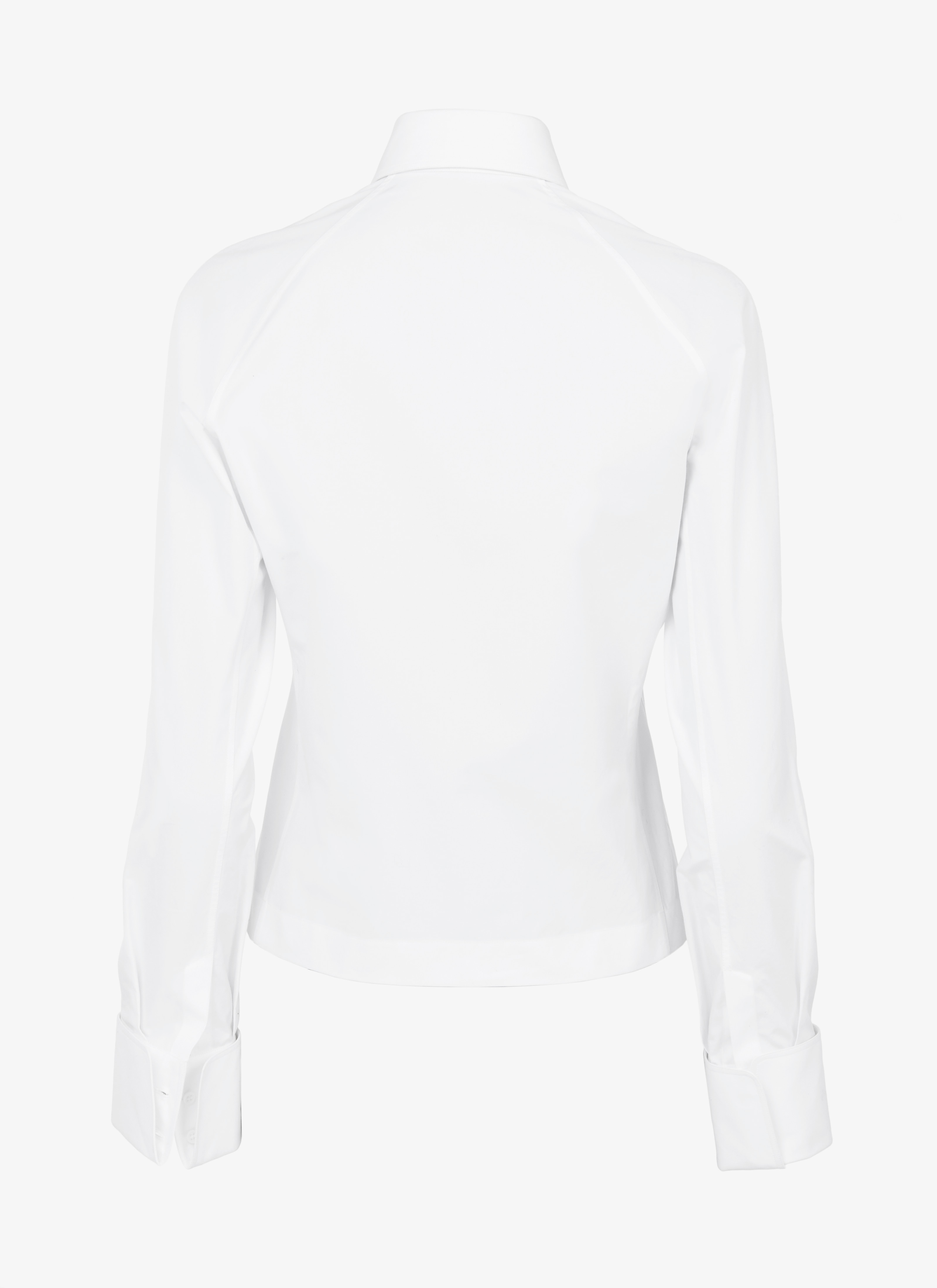Japanese Poplin Cropped Shirt Japanese Poplin Cropped Shirt - maison-alaia.com
