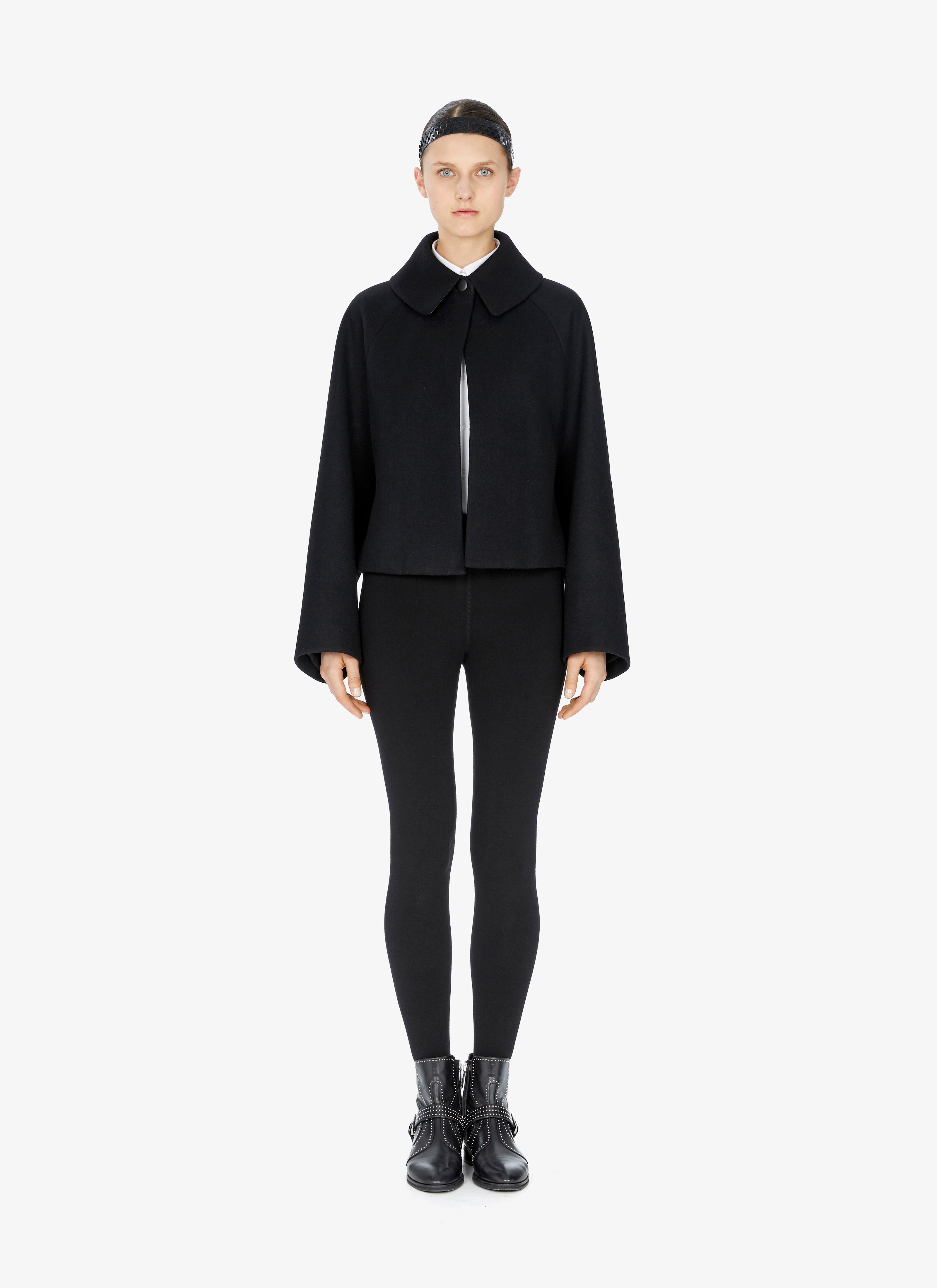 Cropped Wool Jacket Cropped Wool Jacket - maison-alaia.com