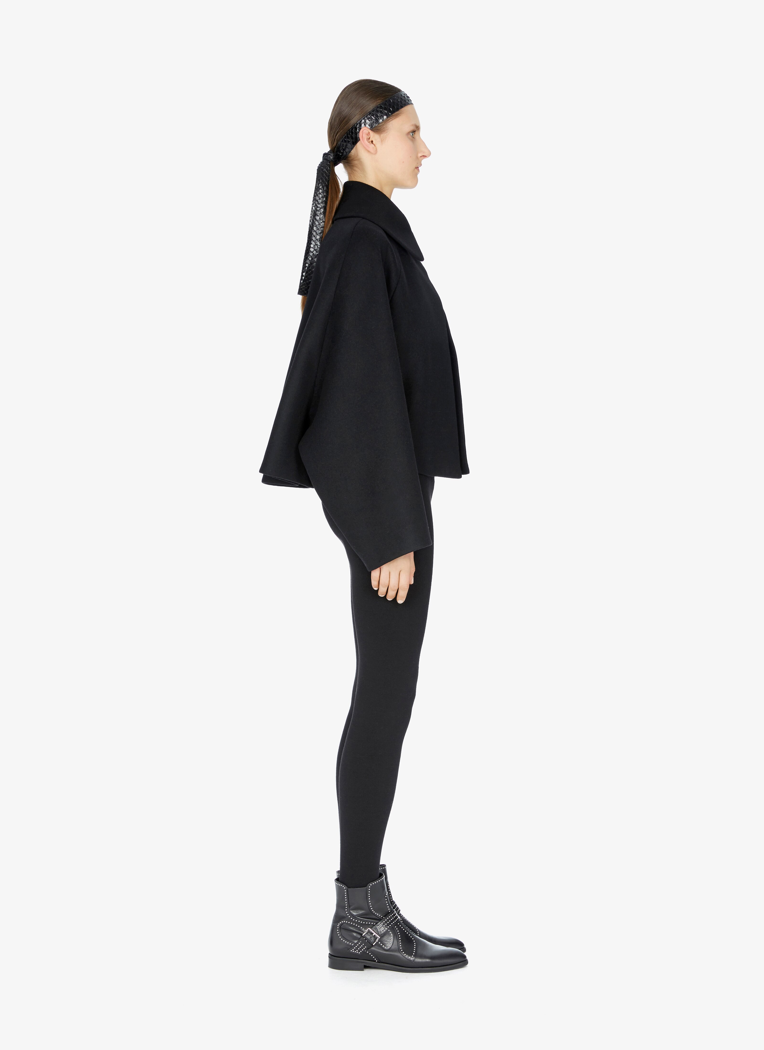 Cropped Wool Jacket Cropped Wool Jacket - maison-alaia.com
