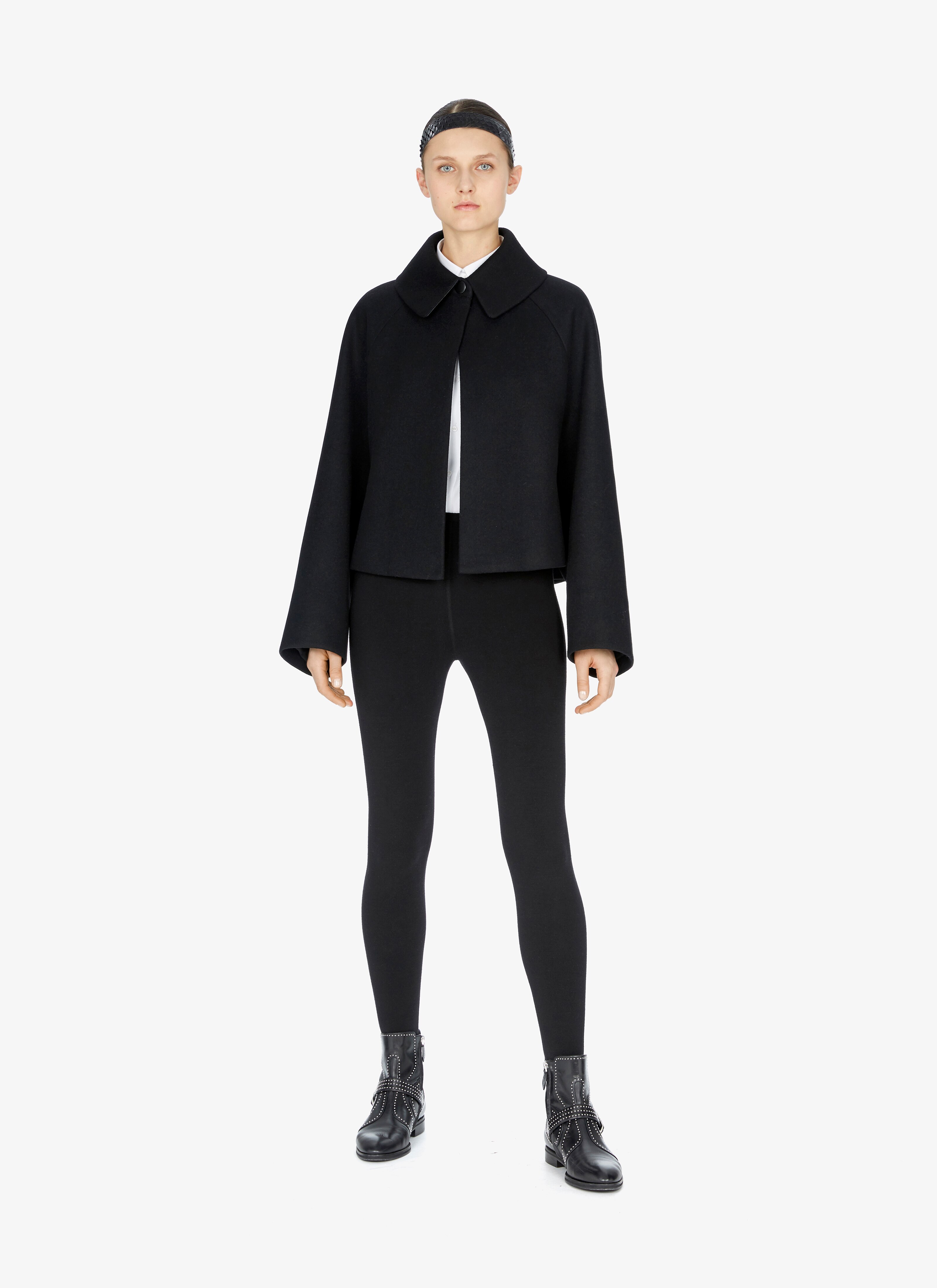 Cropped Wool Jacket Cropped Wool Jacket - maison-alaia.com