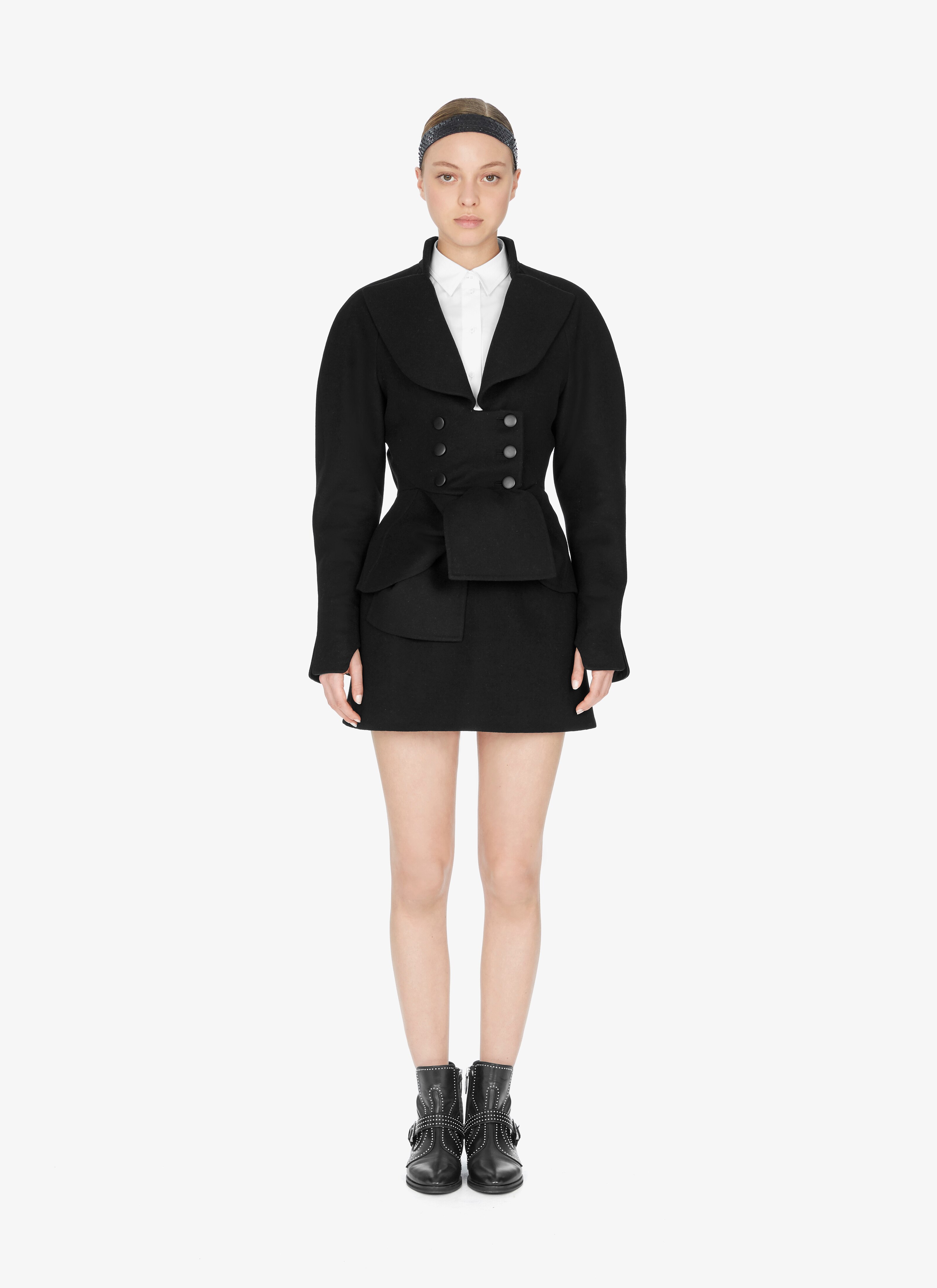 Alaïa Edition 1986 Asymmetric Wool Jacket Alaïa Edition 1986 Asymmetric Wool Jacket - maison-alaia.com
