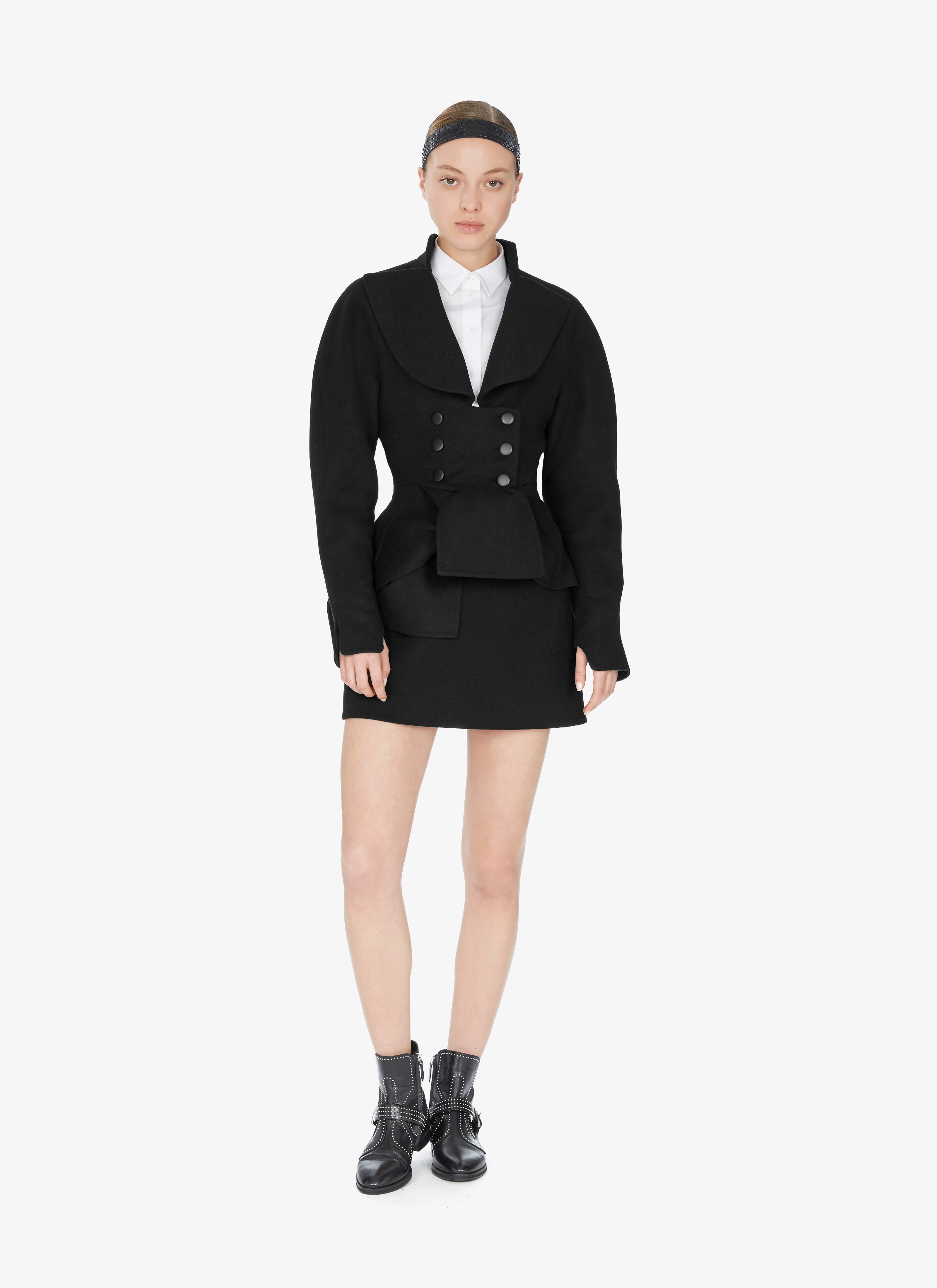 Alaïa Edition 1986 Asymmetric Wool Jacket Alaïa Edition 1986 Asymmetric Wool Jacket - maison-alaia.com