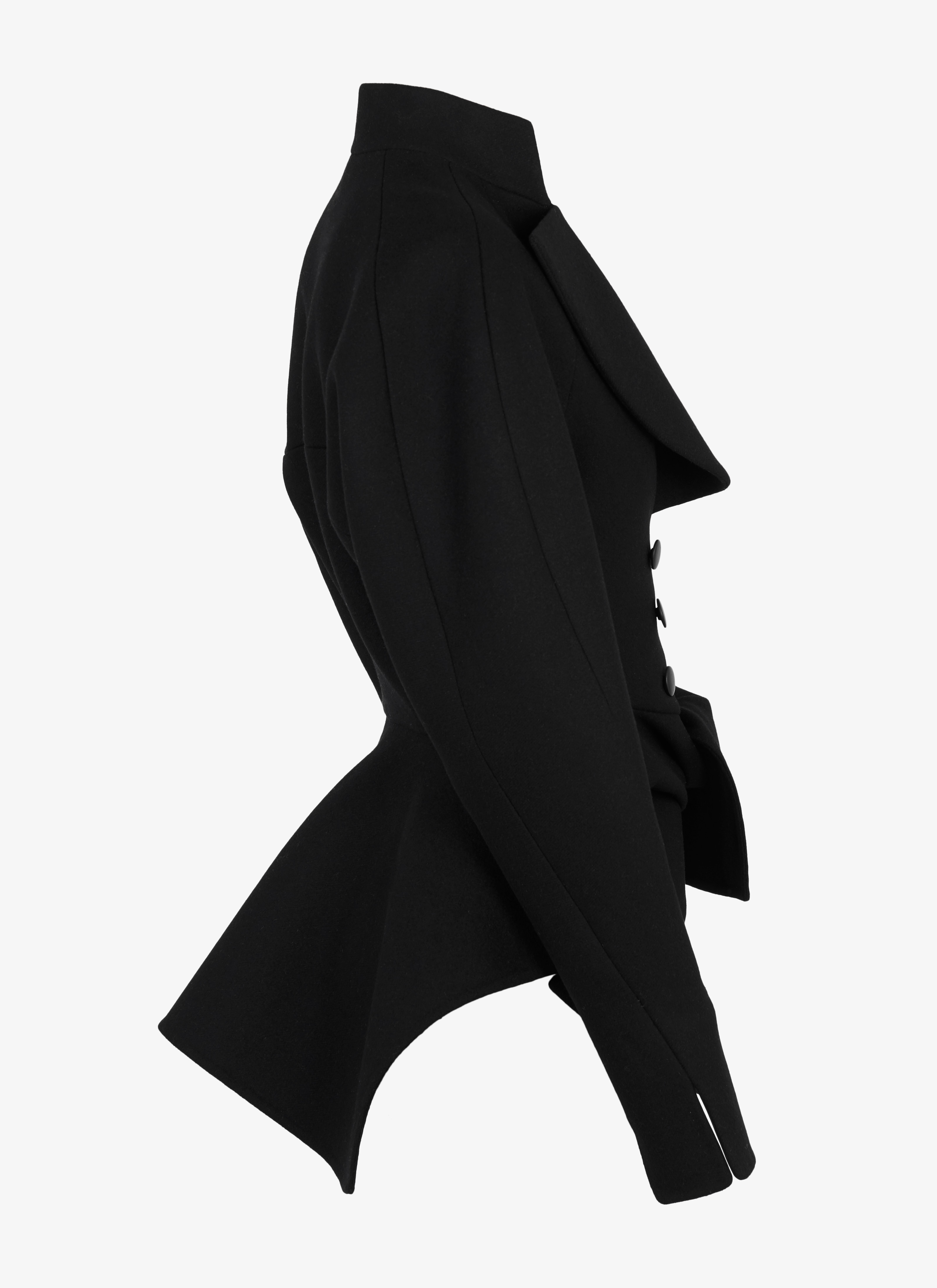Alaïa Edition 1986 Asymmetric Wool Jacket Alaïa Edition 1986 Asymmetric Wool Jacket - maison-alaia.com
