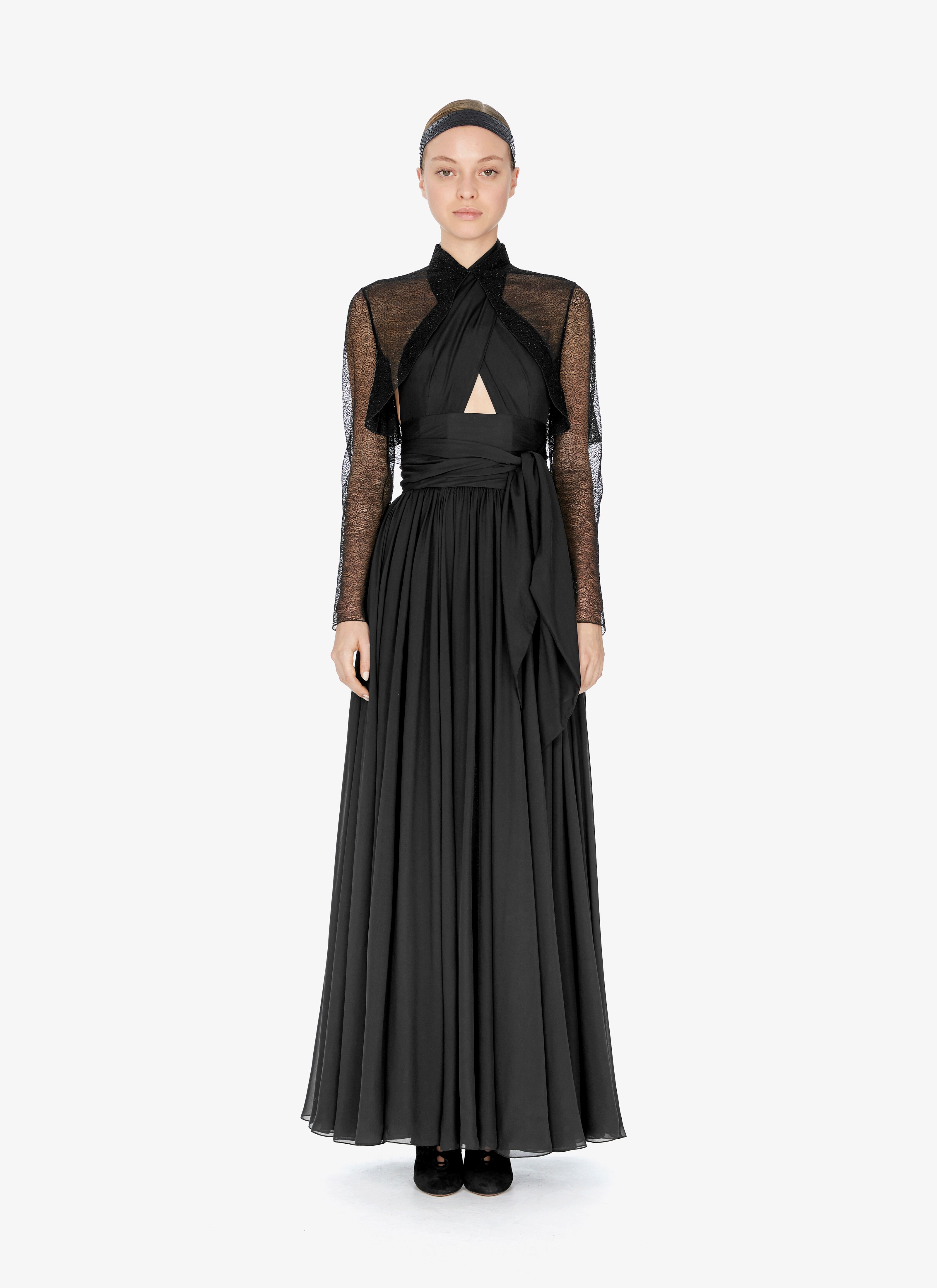 Sheer Toile-Effect Bolero Jacket Sheer Toile-Effect Bolero Jacket - maison-alaia.com
