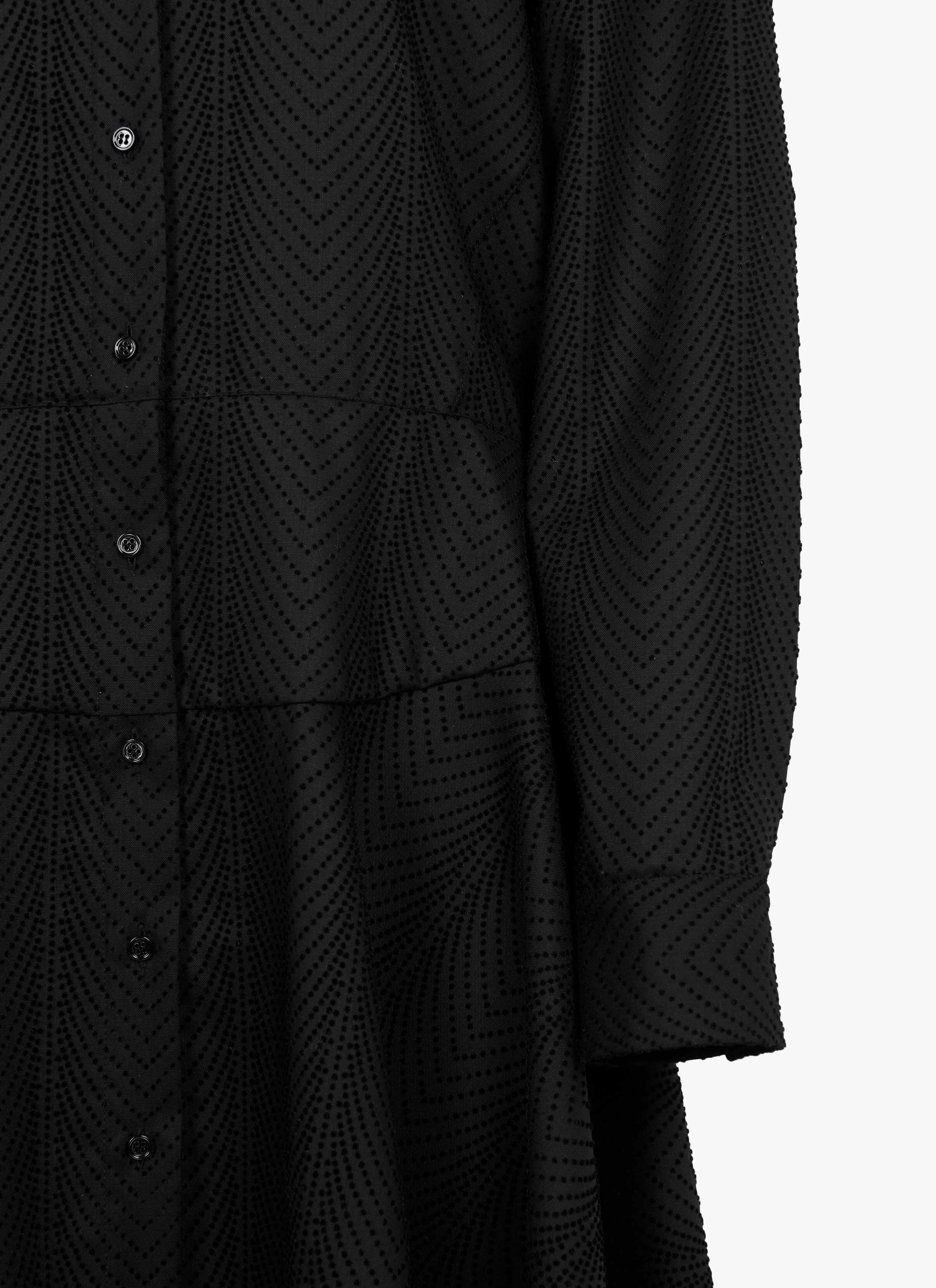 Wool Shirt Dress Wool Shirt Dress - maison-alaia.com