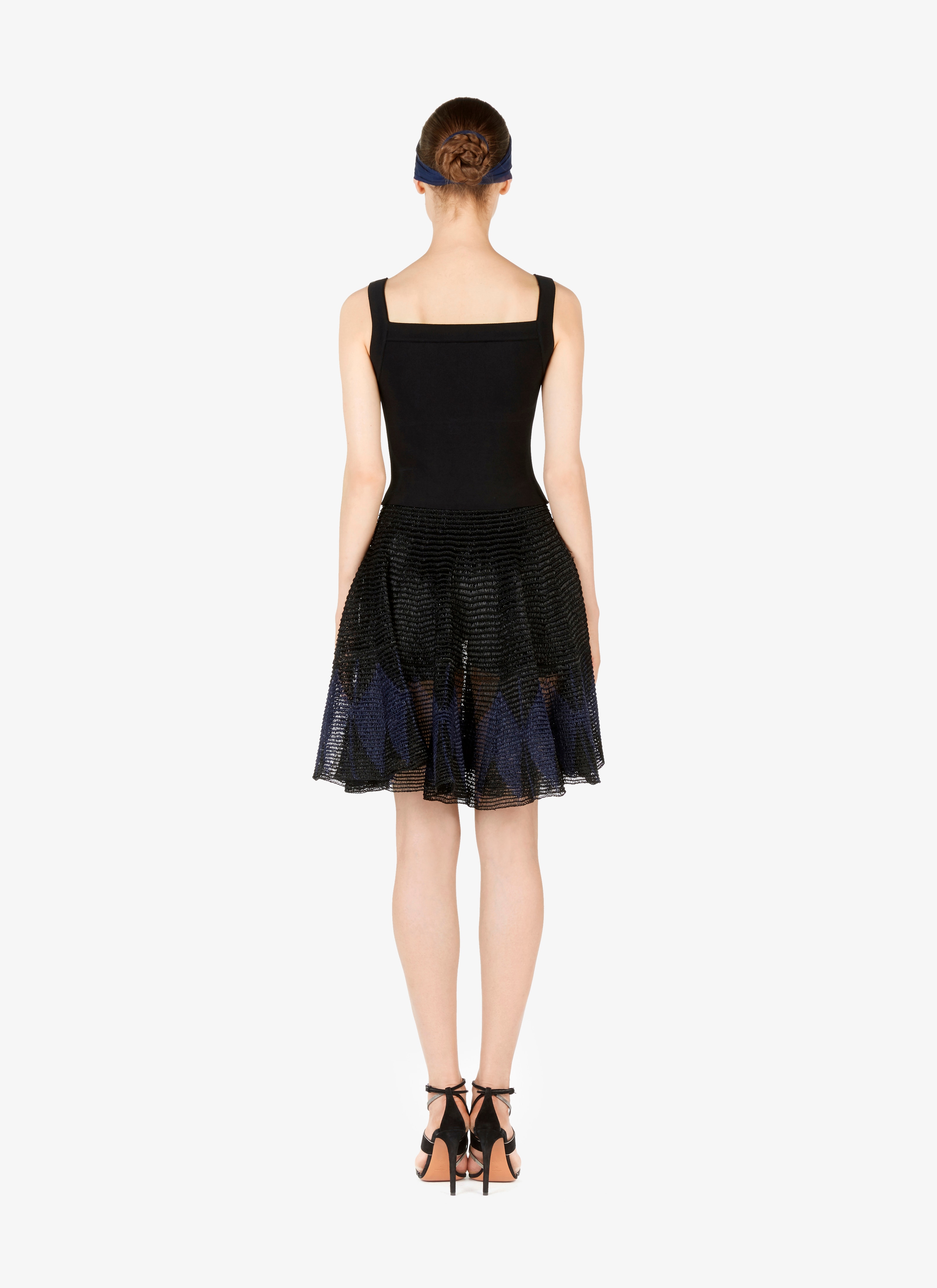 Sleeveless Square-Neck Top Sleeveless Square-Neck Top - maison-alaia.com