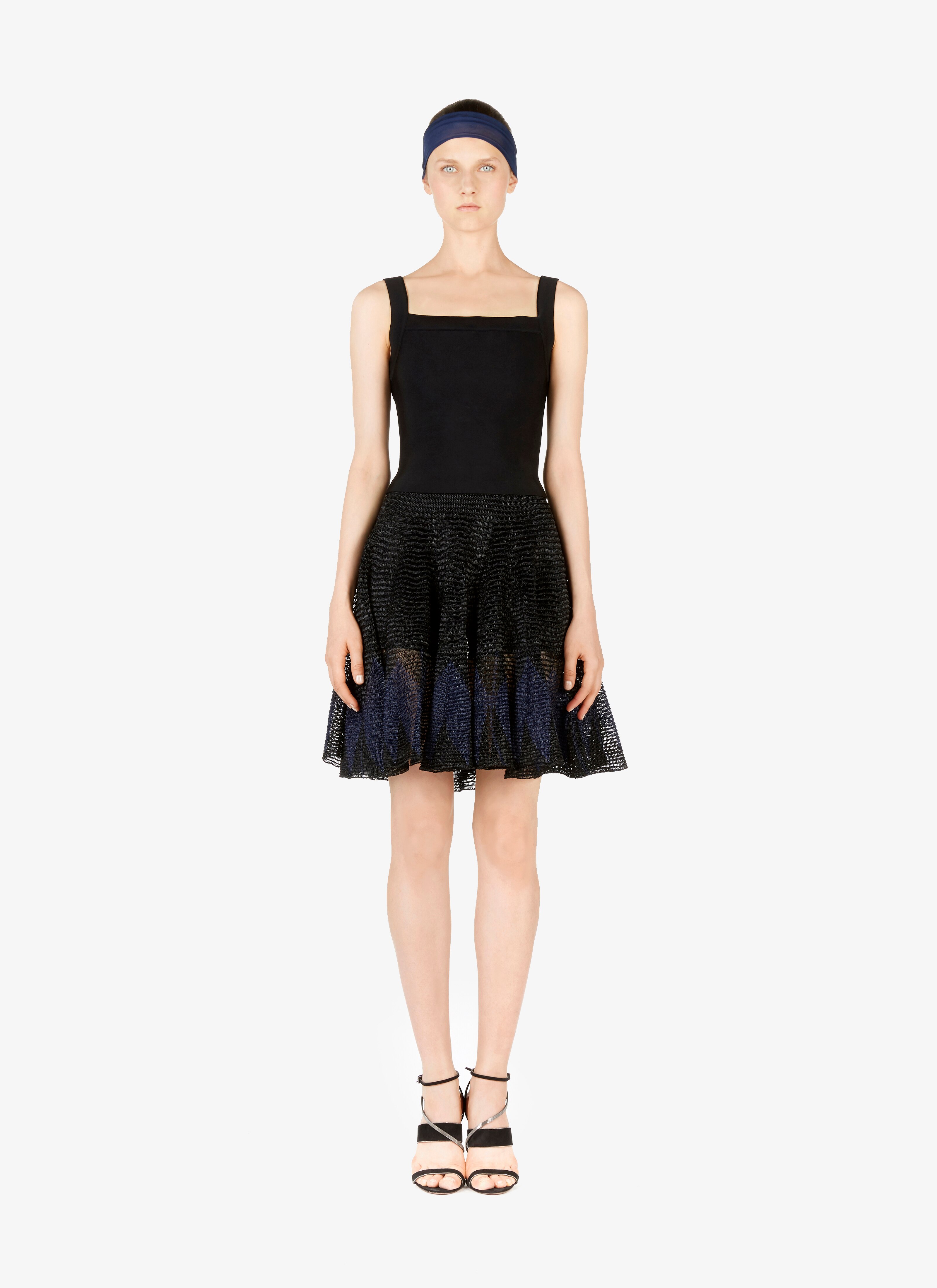 Sleeveless Square-Neck Top Sleeveless Square-Neck Top - maison-alaia.com