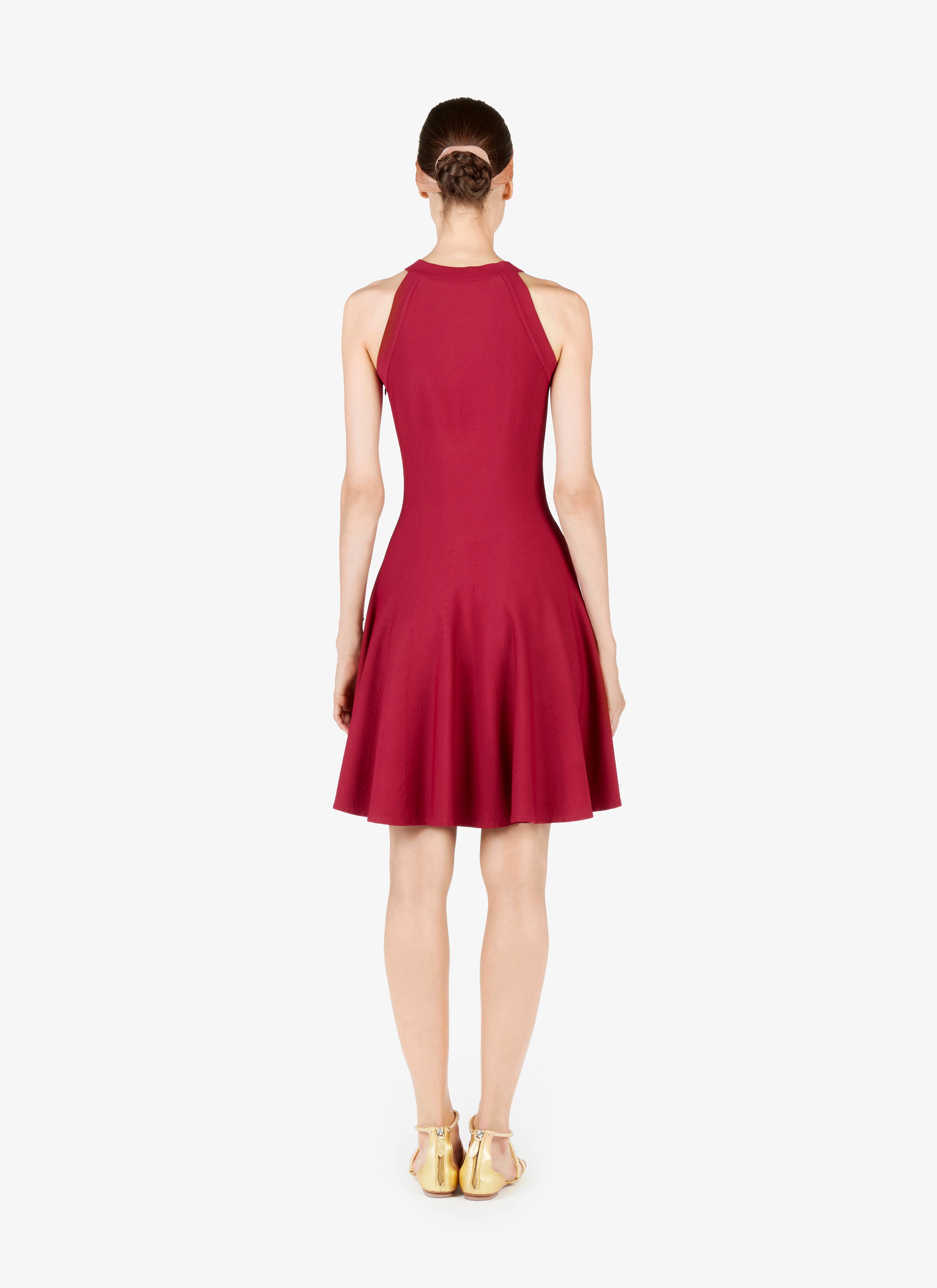 Embossed Sleeveless Dress Embossed Sleeveless Dress - maison-alaia.com