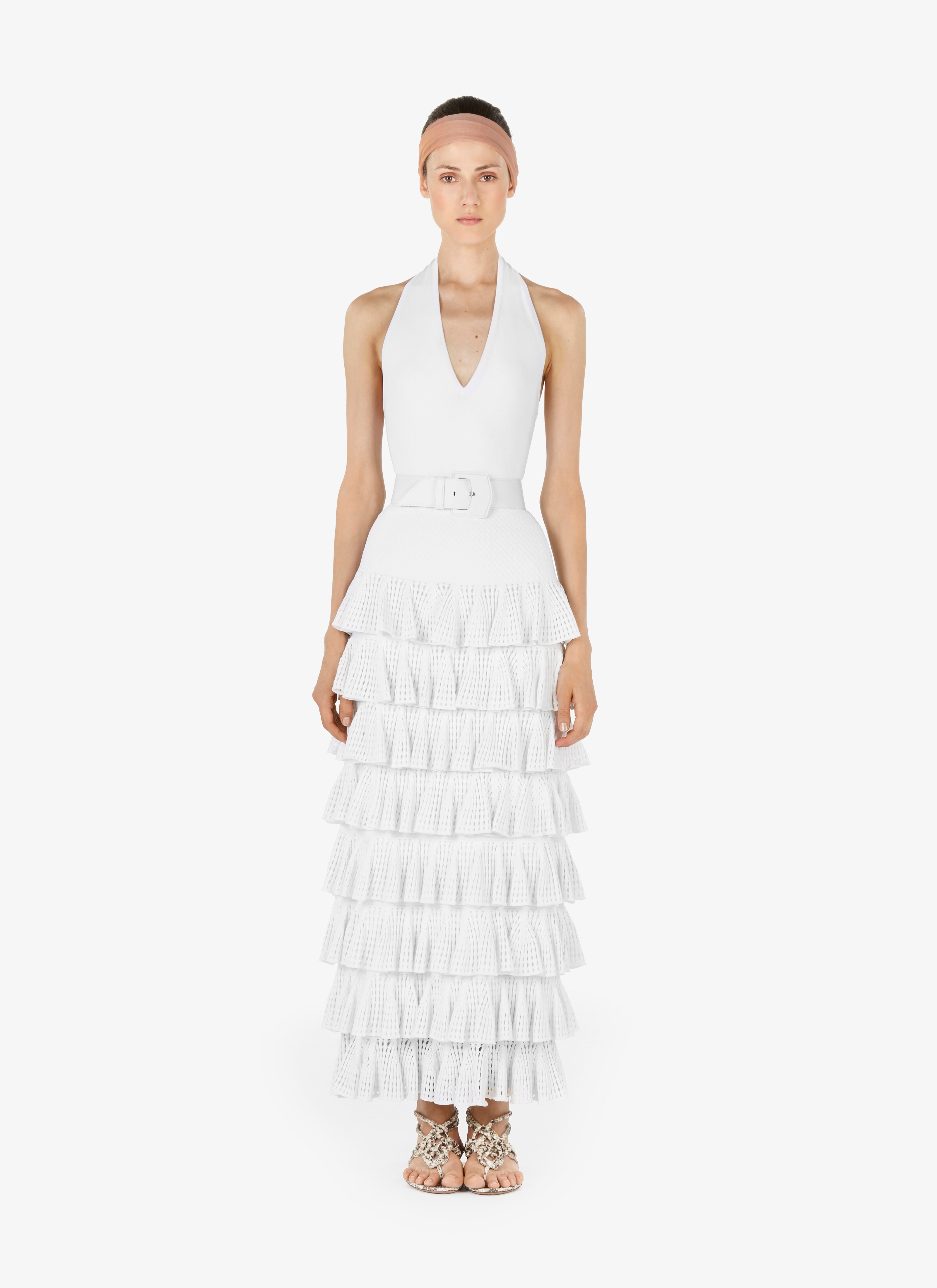 Halter-Neck Bodysuit Halter-Neck Bodysuit - maison-alaia.com