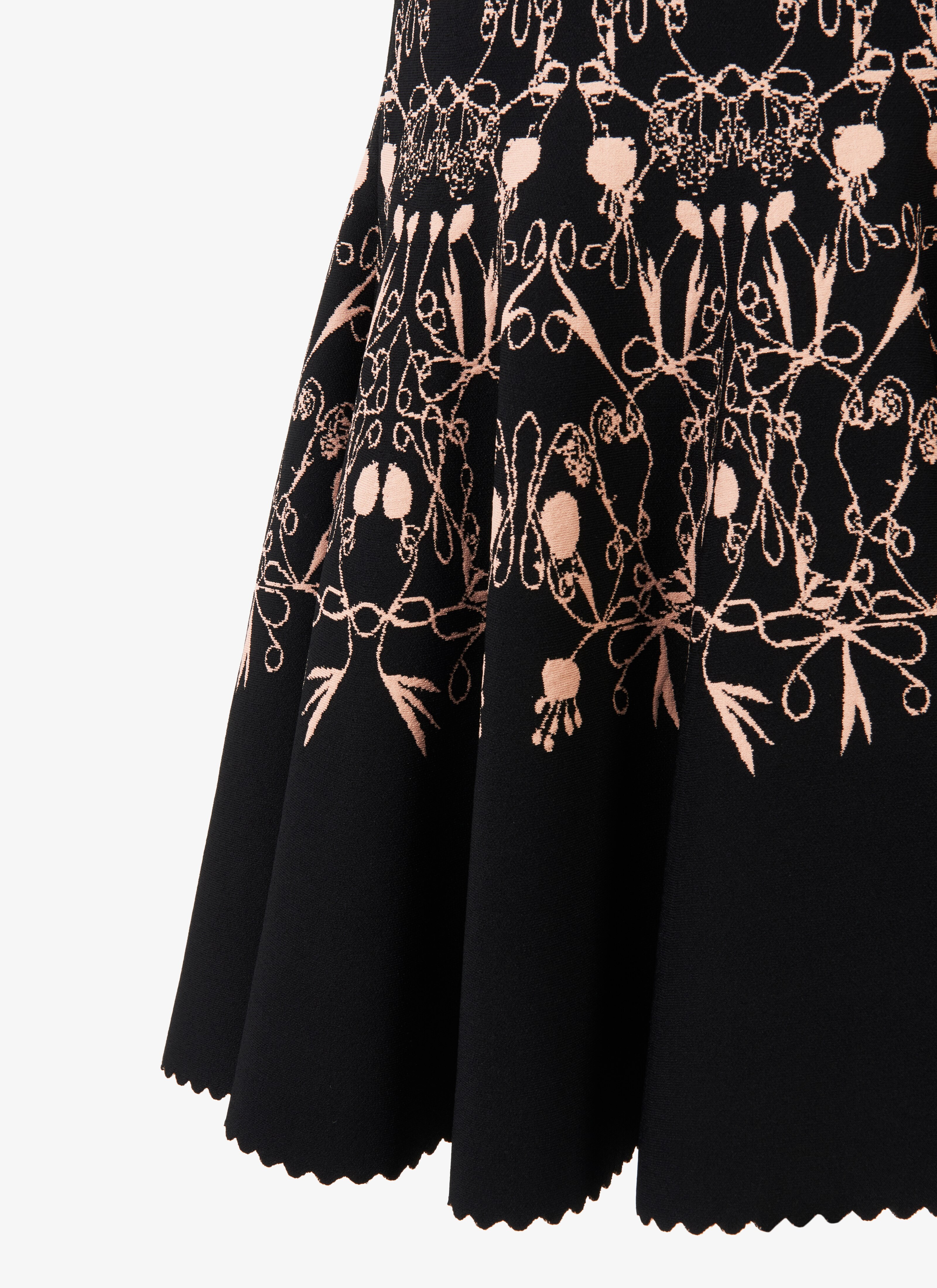 Round-Neck Mini Dress Round-Neck Mini Dress - maison-alaia.com