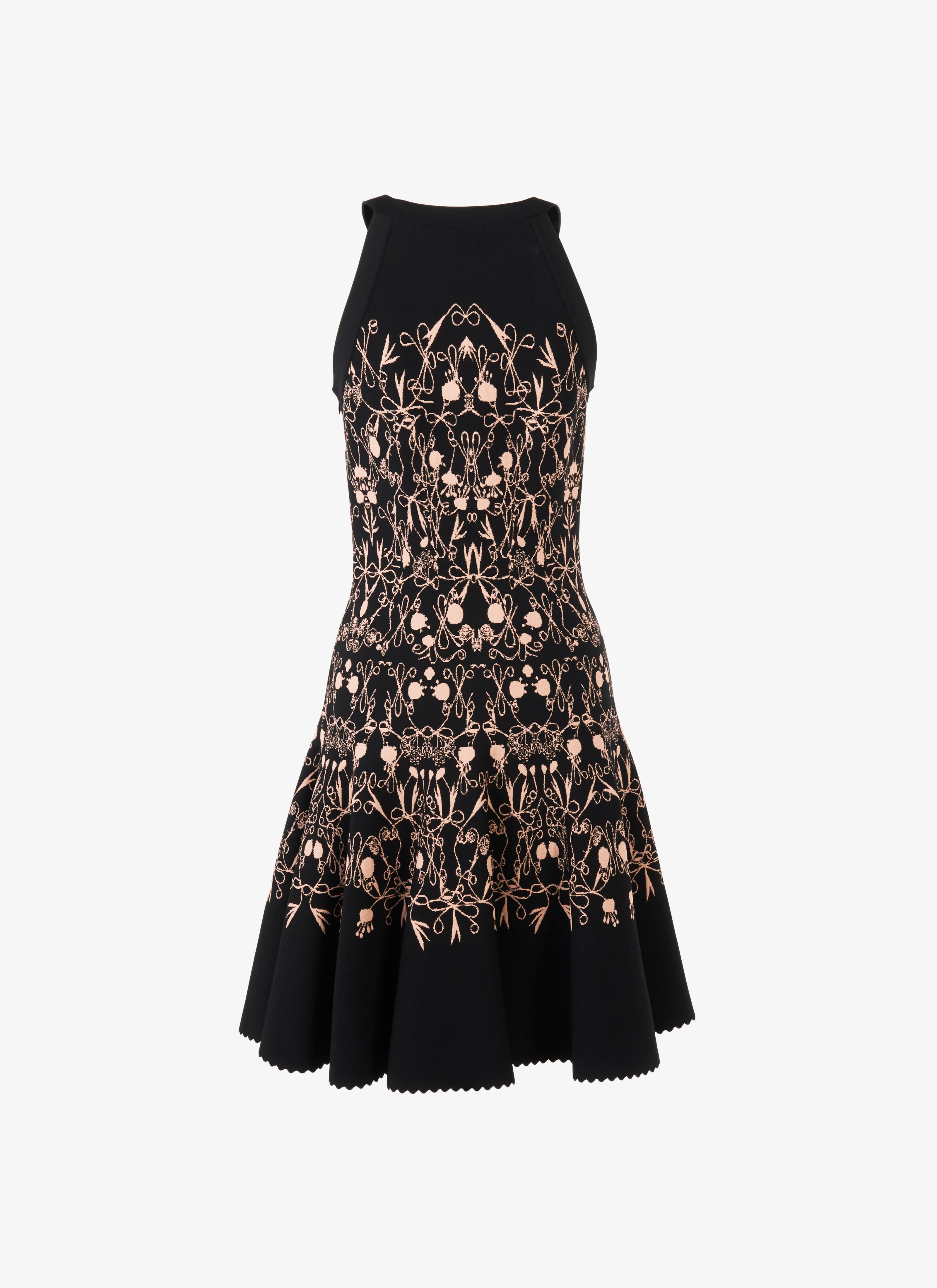 Round-Neck Mini Dress Round-Neck Mini Dress - maison-alaia.com