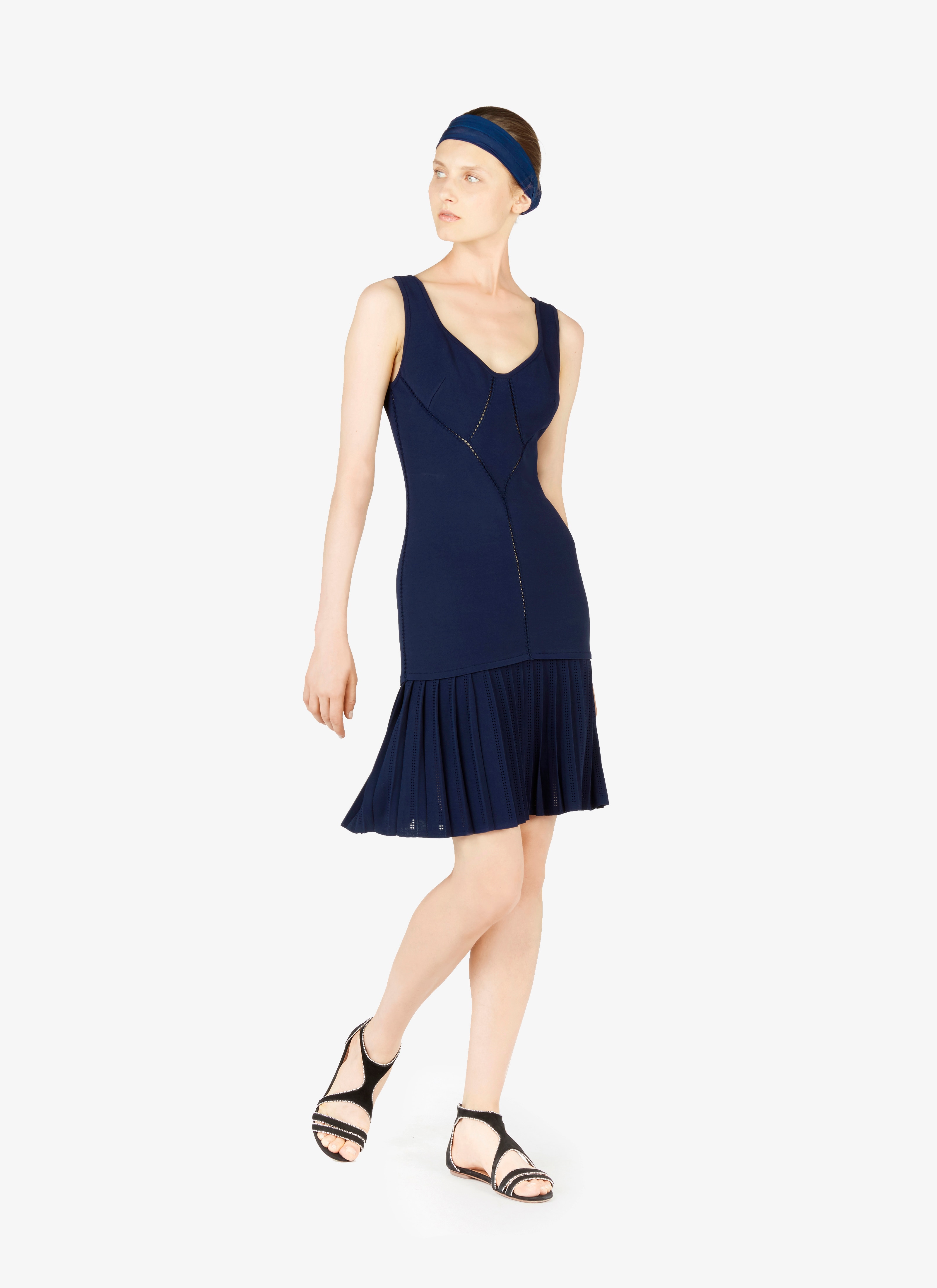 Charleston Short Dress Charleston Short Dress - maison-alaia.com
