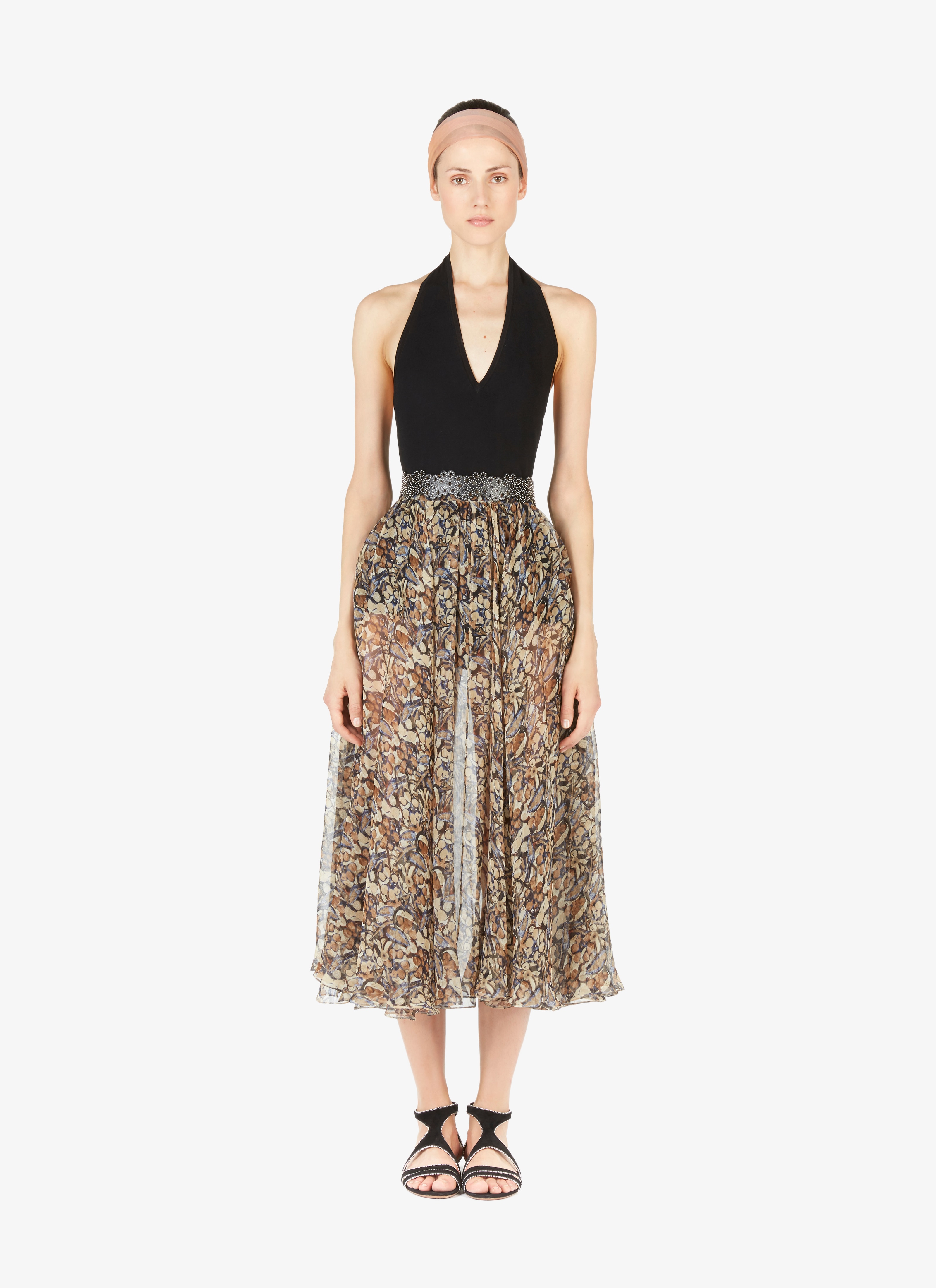 Silk Chiffon Skirt Silk Chiffon Skirt - maison-alaia.com