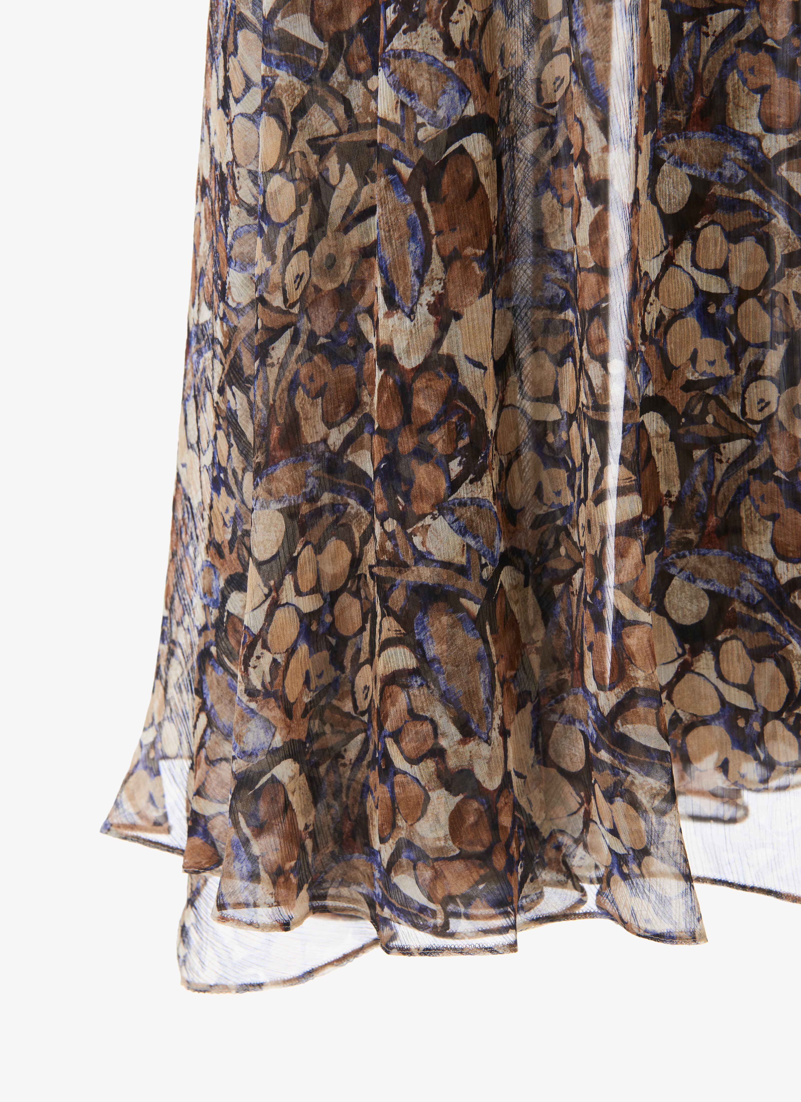 Silk Chiffon Skirt Silk Chiffon Skirt - maison-alaia.com