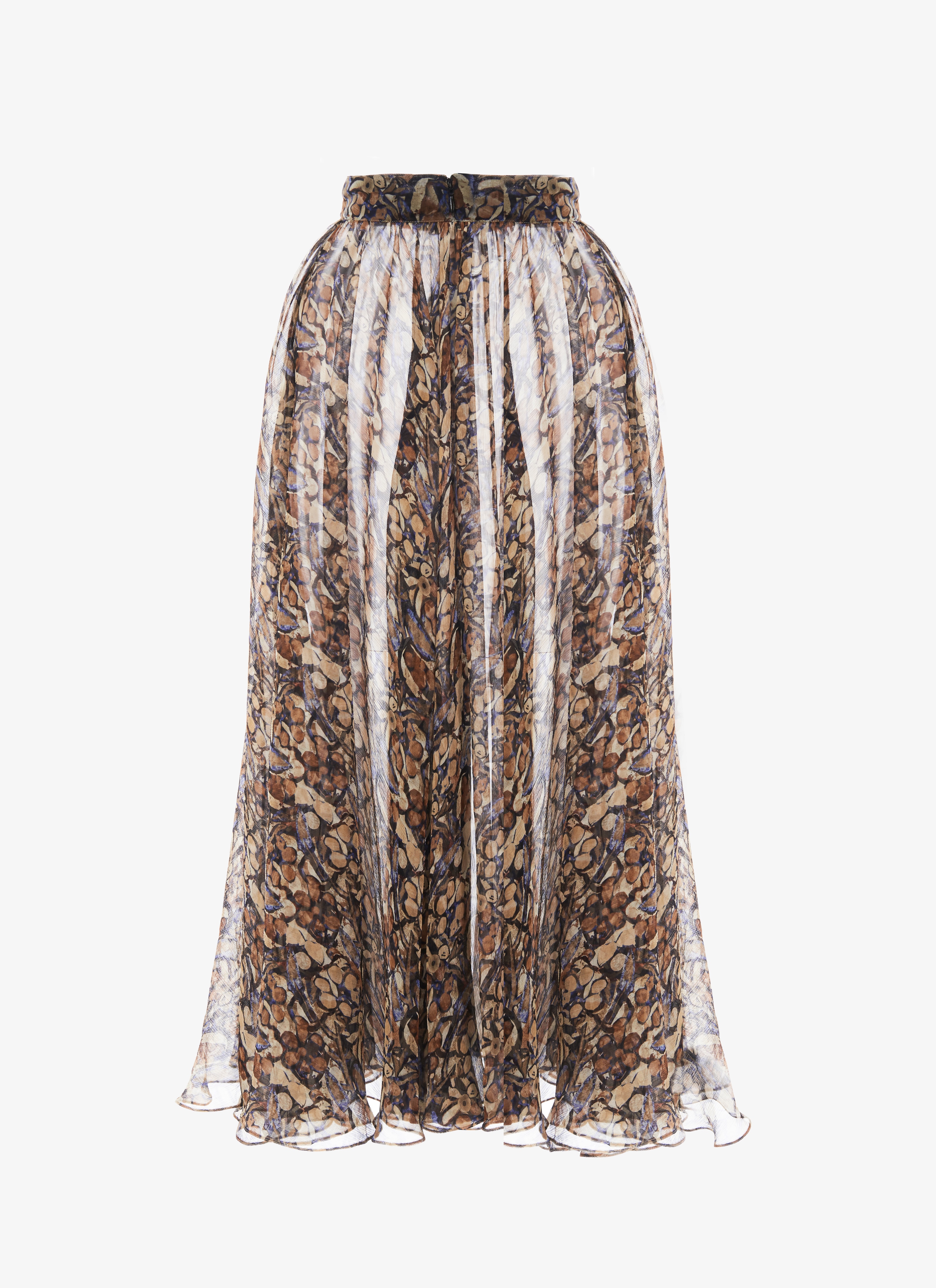 Silk Chiffon Skirt Silk Chiffon Skirt - maison-alaia.com