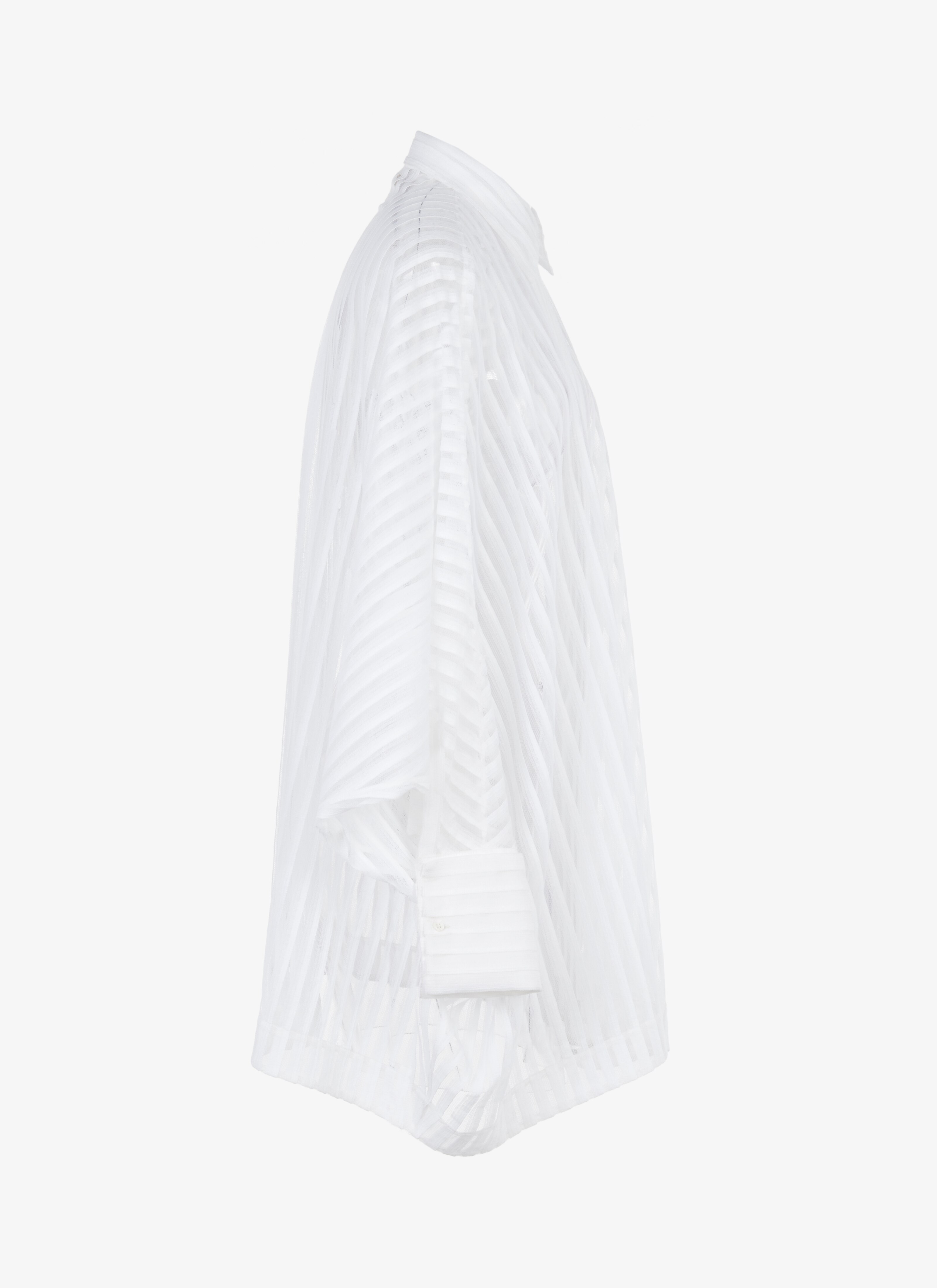 Oversized Cotton-Blend Shirt Oversized Cotton-Blend Shirt - maison-alaia.com