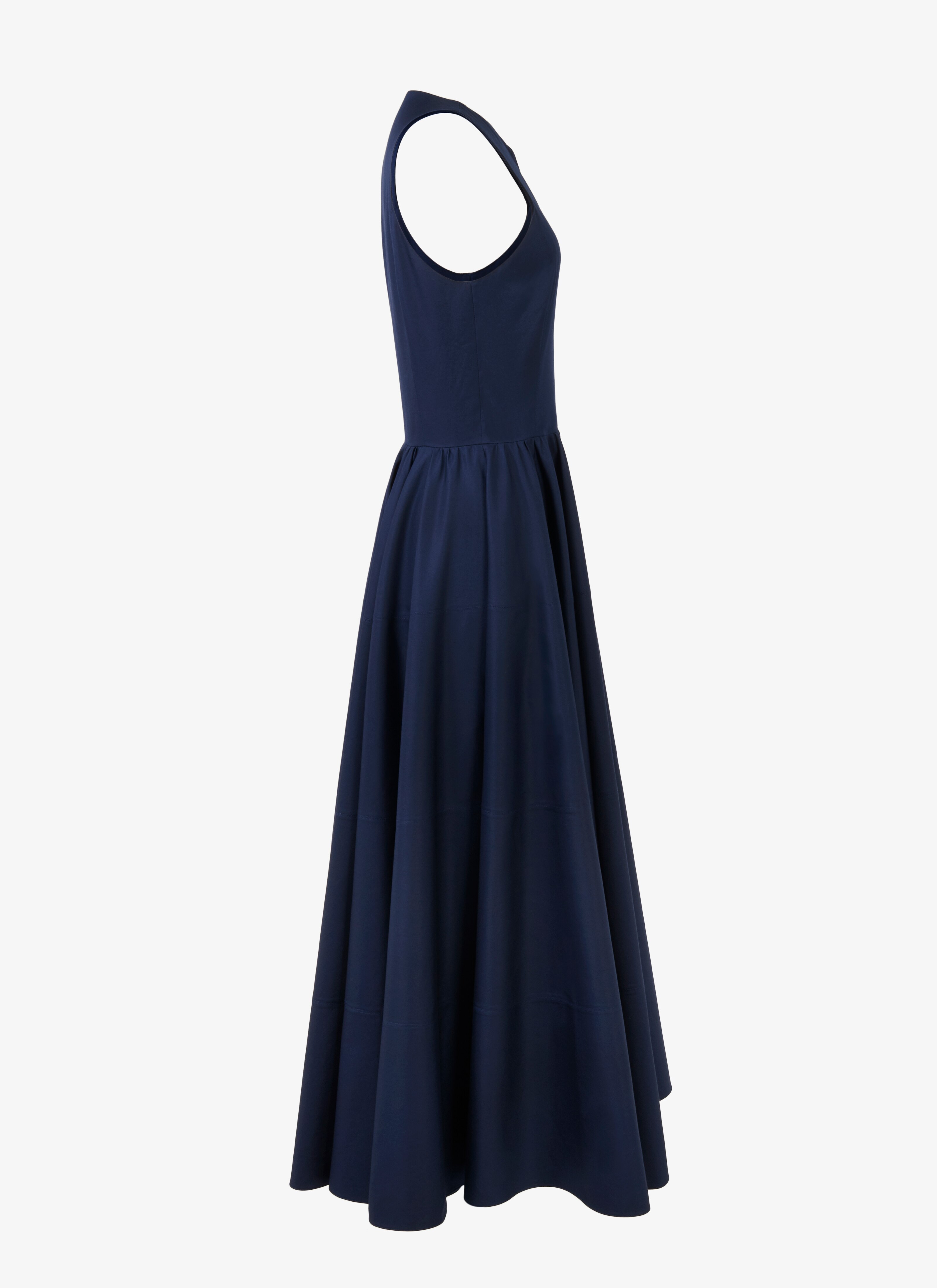 Cotton Gabardine Découpé Dress Cotton Gabardine Découpé Dress - maison-alaia.com