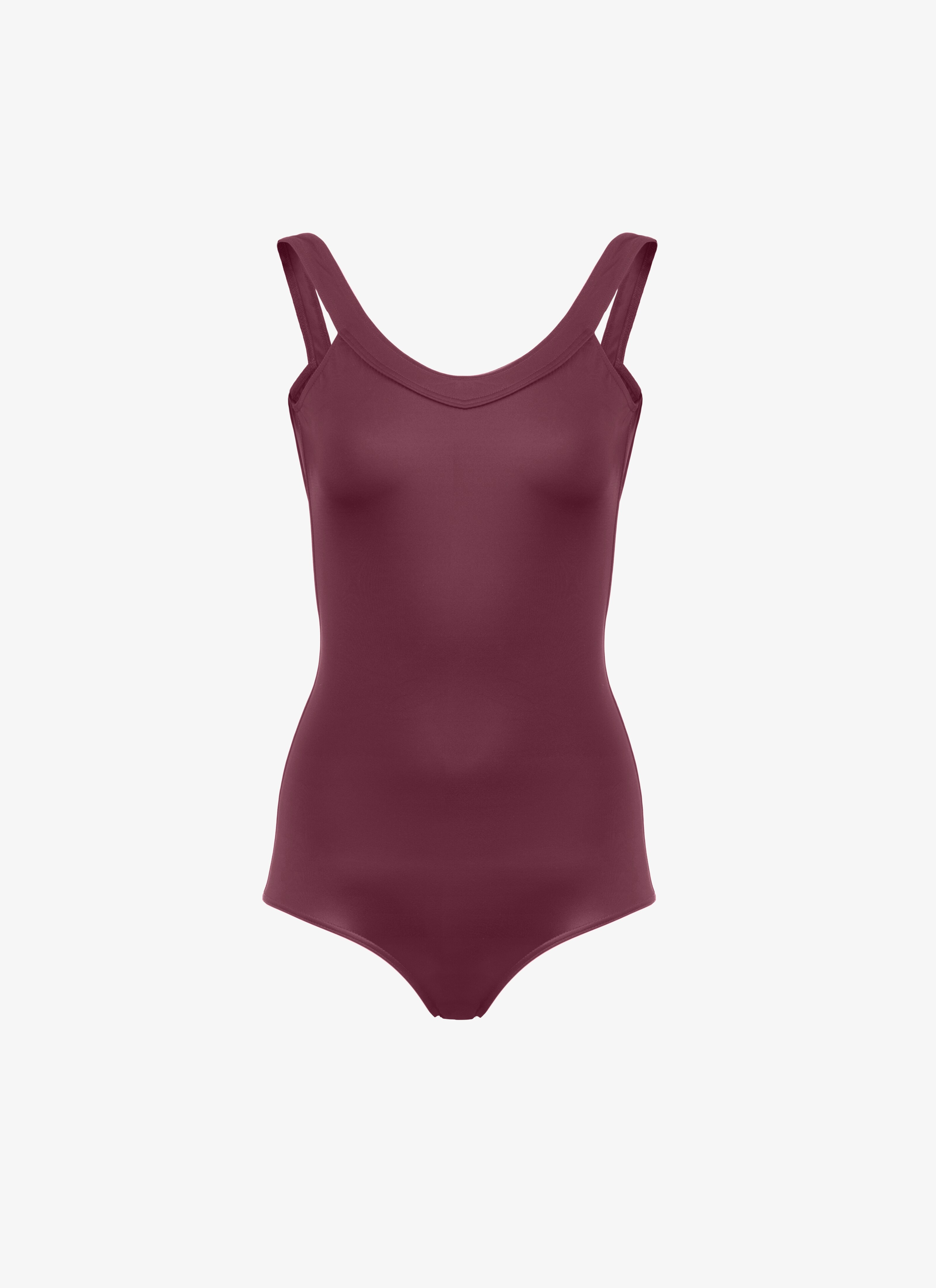 ALAÏA PURPLE OPEN-BACK SWIMSUIT