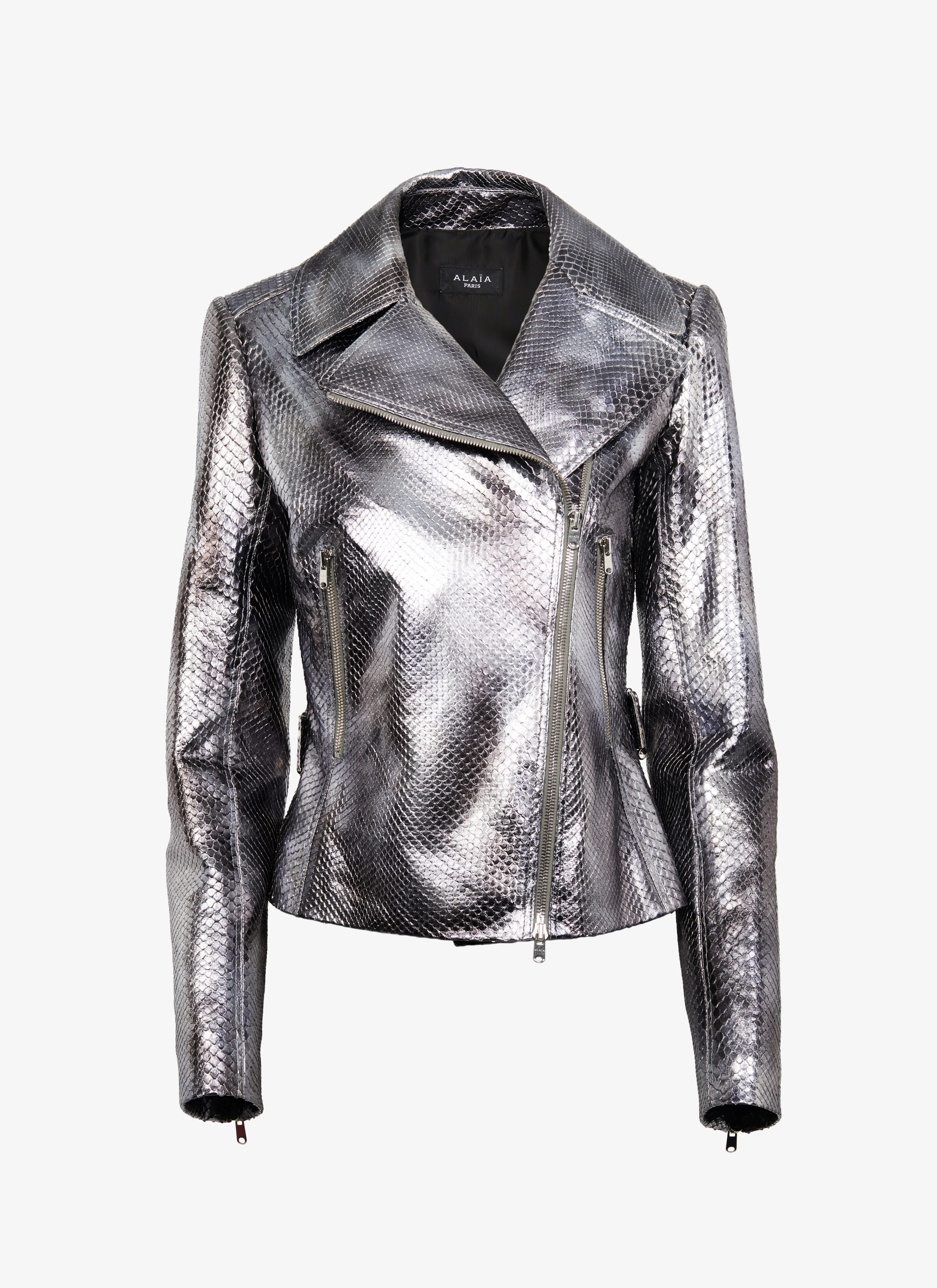 ALAÏA SILVER COATS