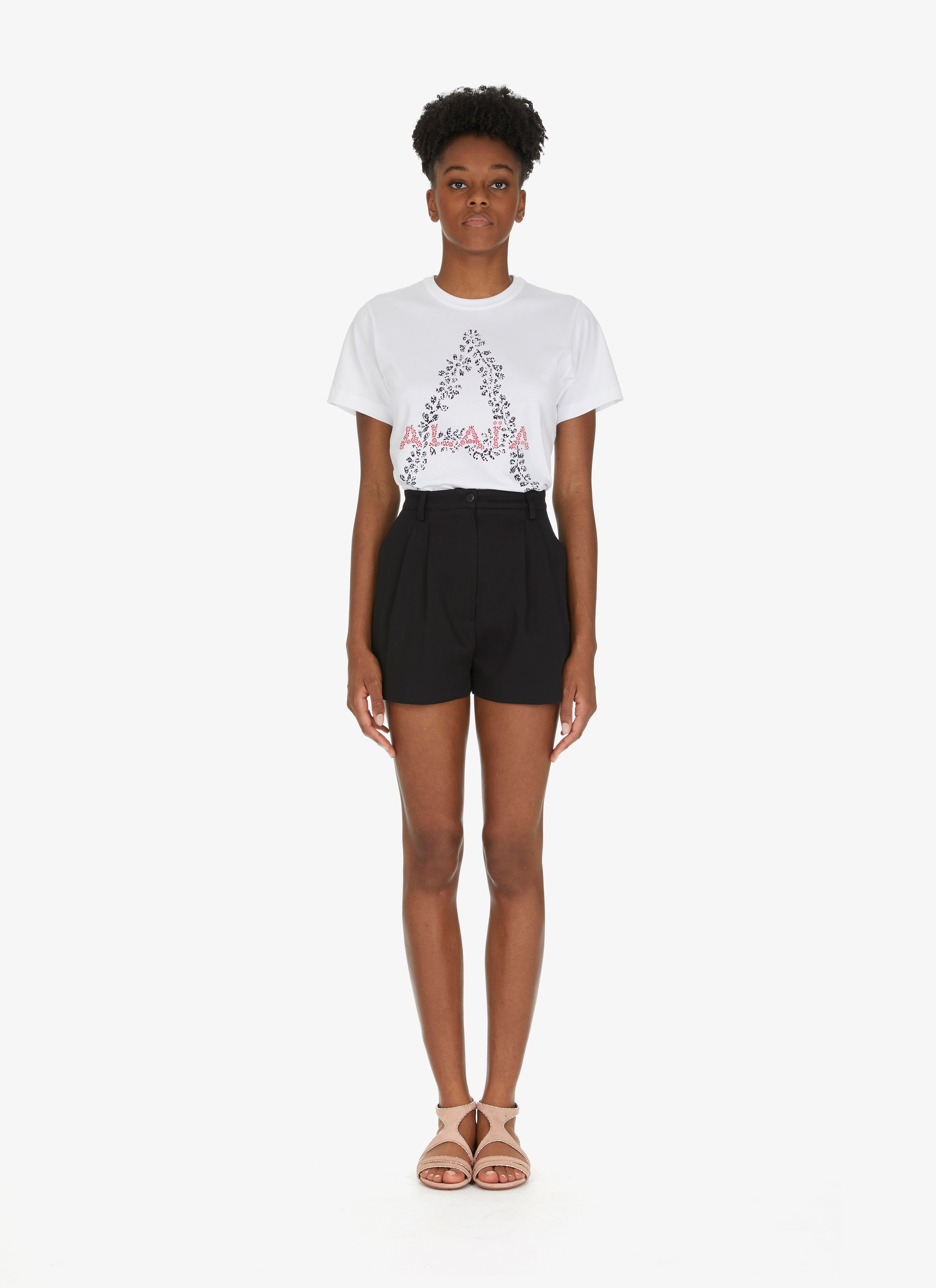 ALAÏA WHITE/RED TOPS