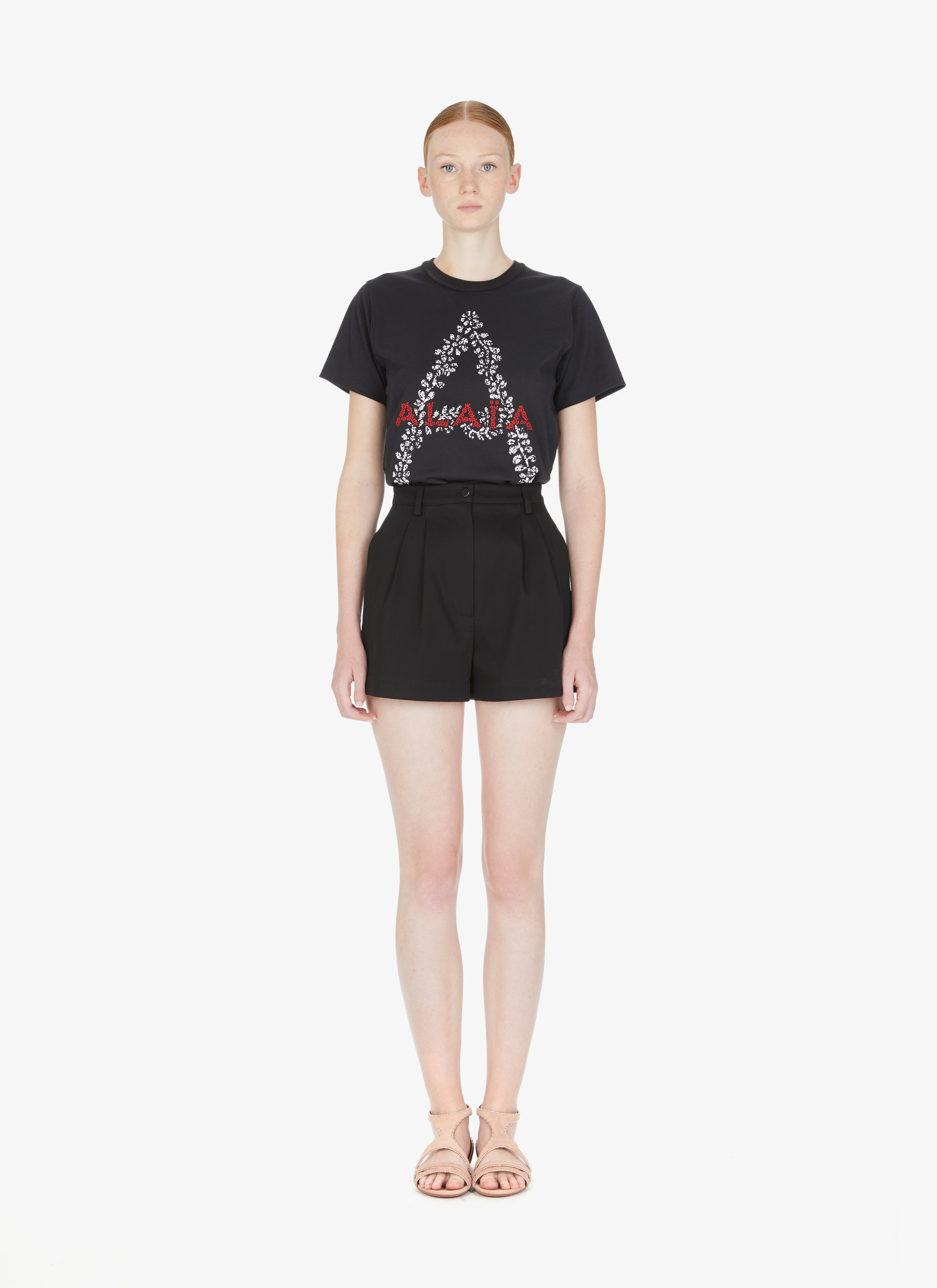 ALAÏA BLACK/RED TOPS