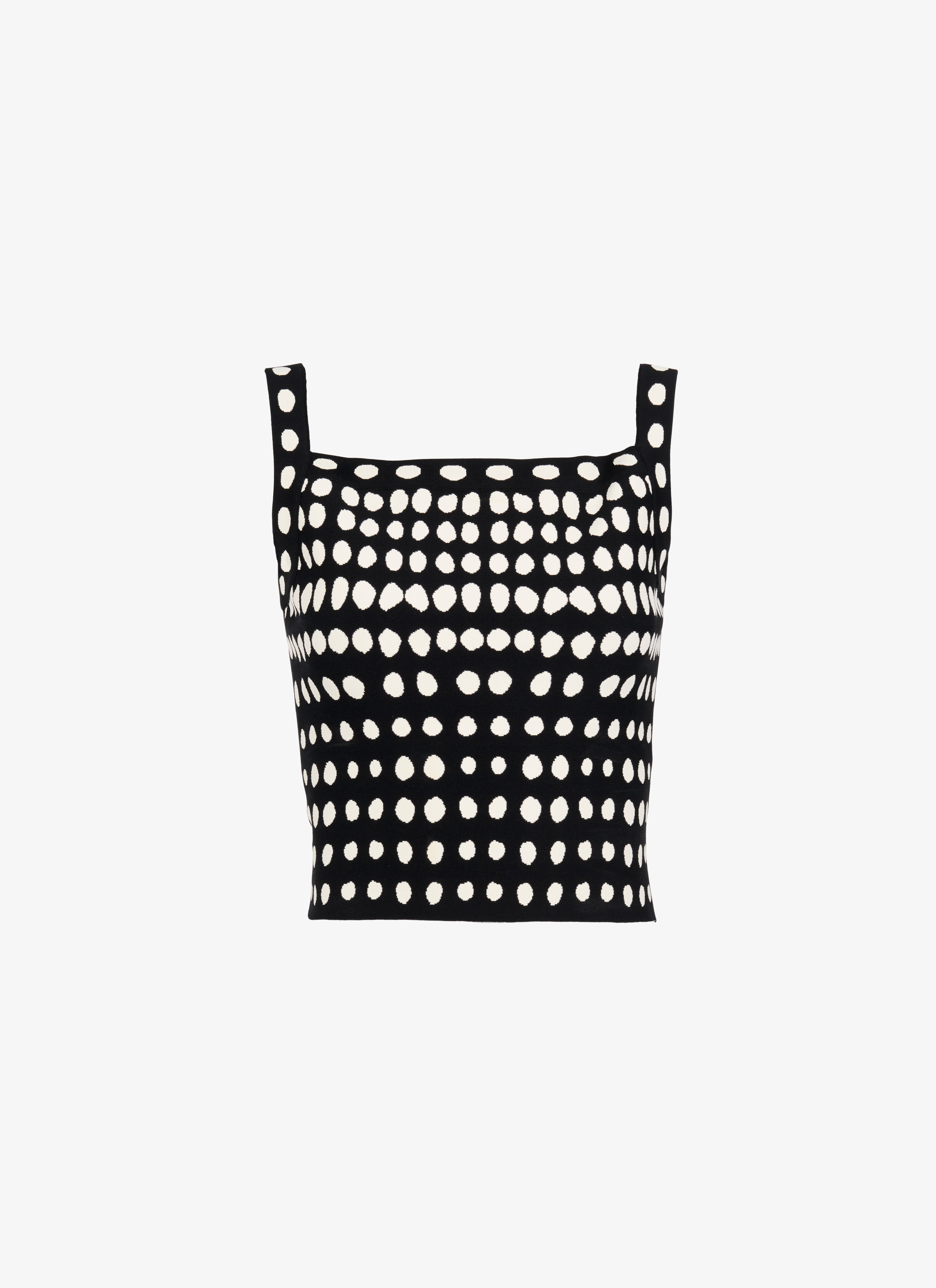 ALAÏA SCHWARZ/WEIß TOPS