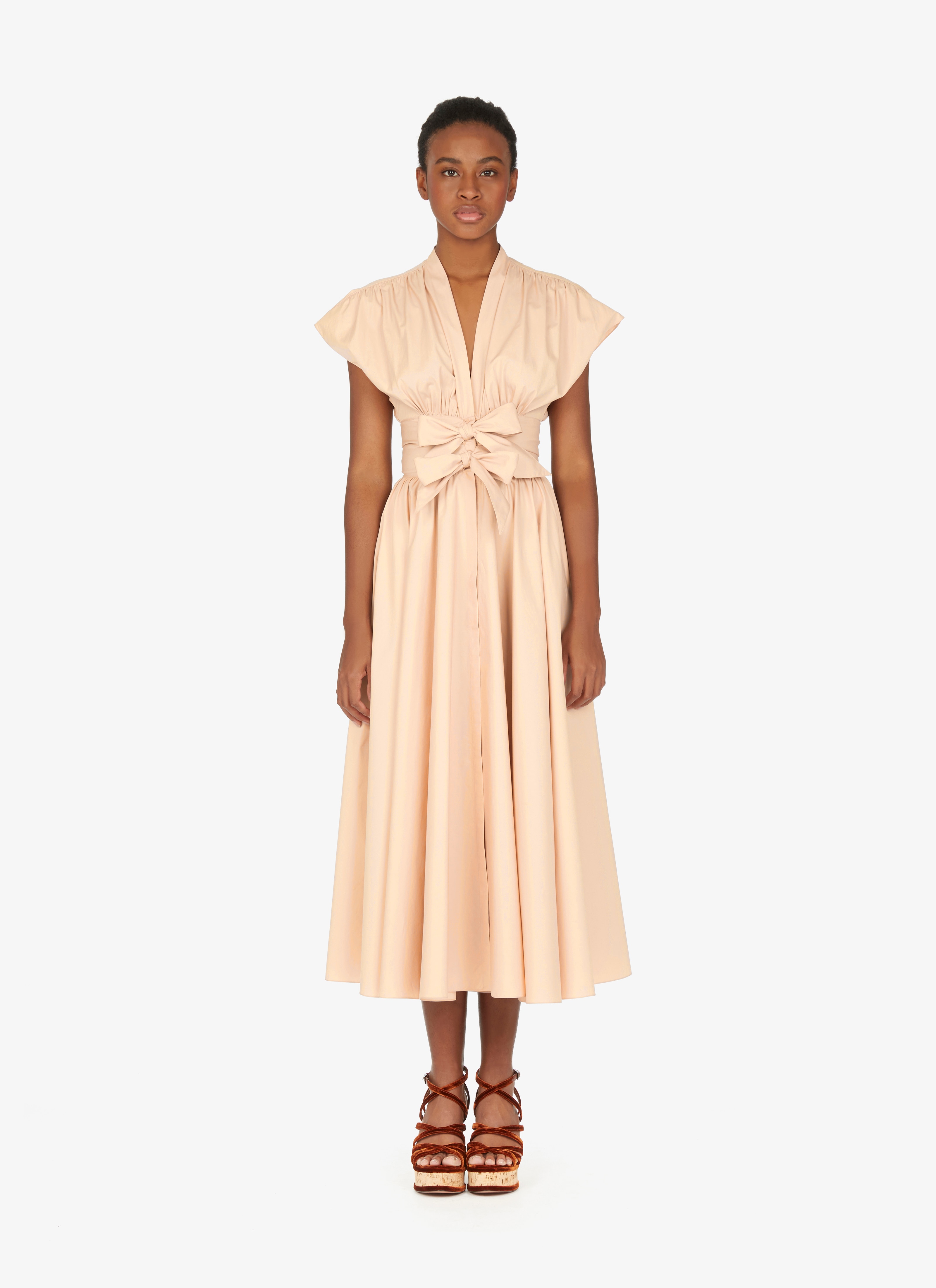 ALAÏA BEIGE DRESSES