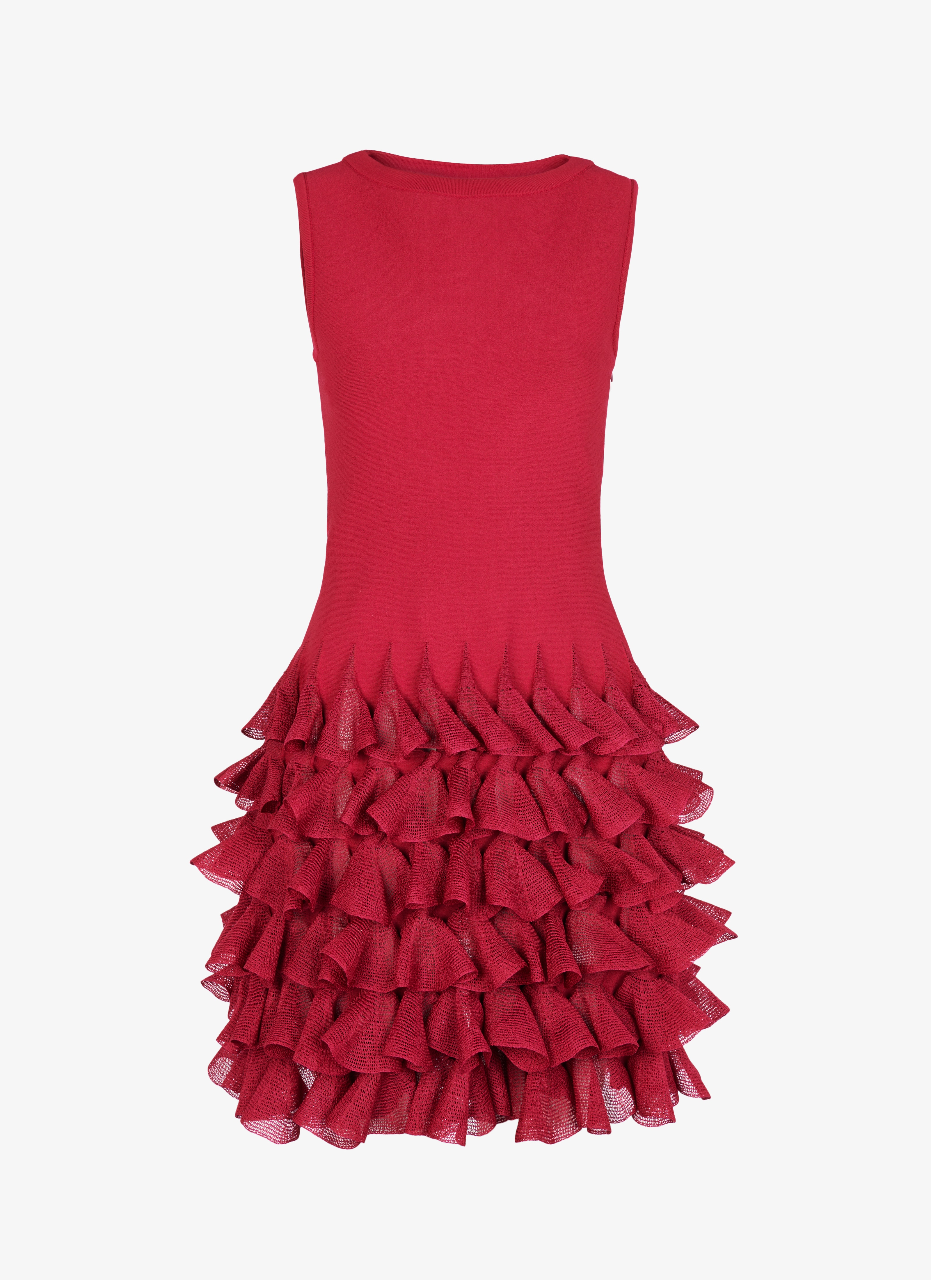 alaia red dress