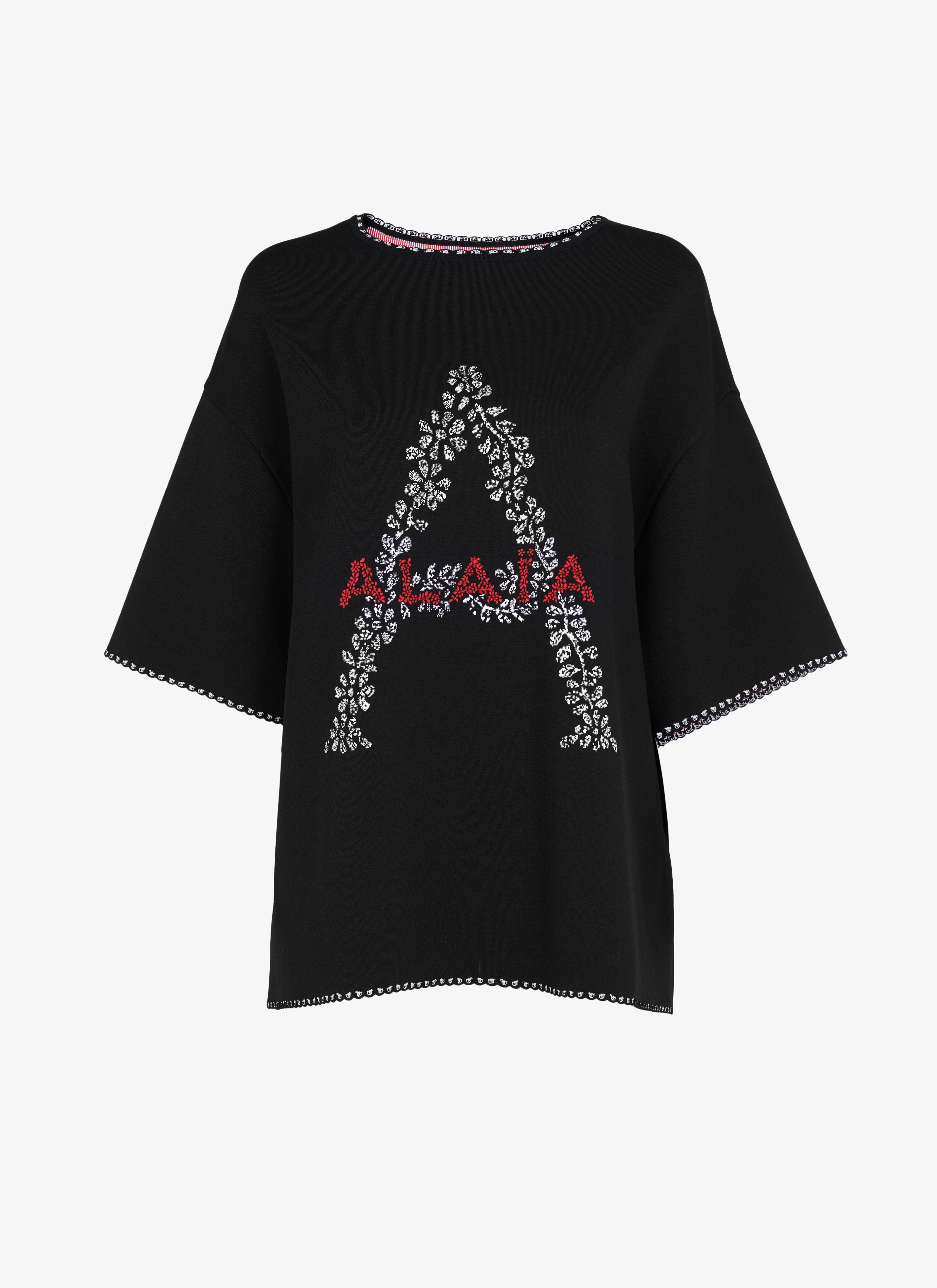 ALAÏA BLACK/RED TOPS