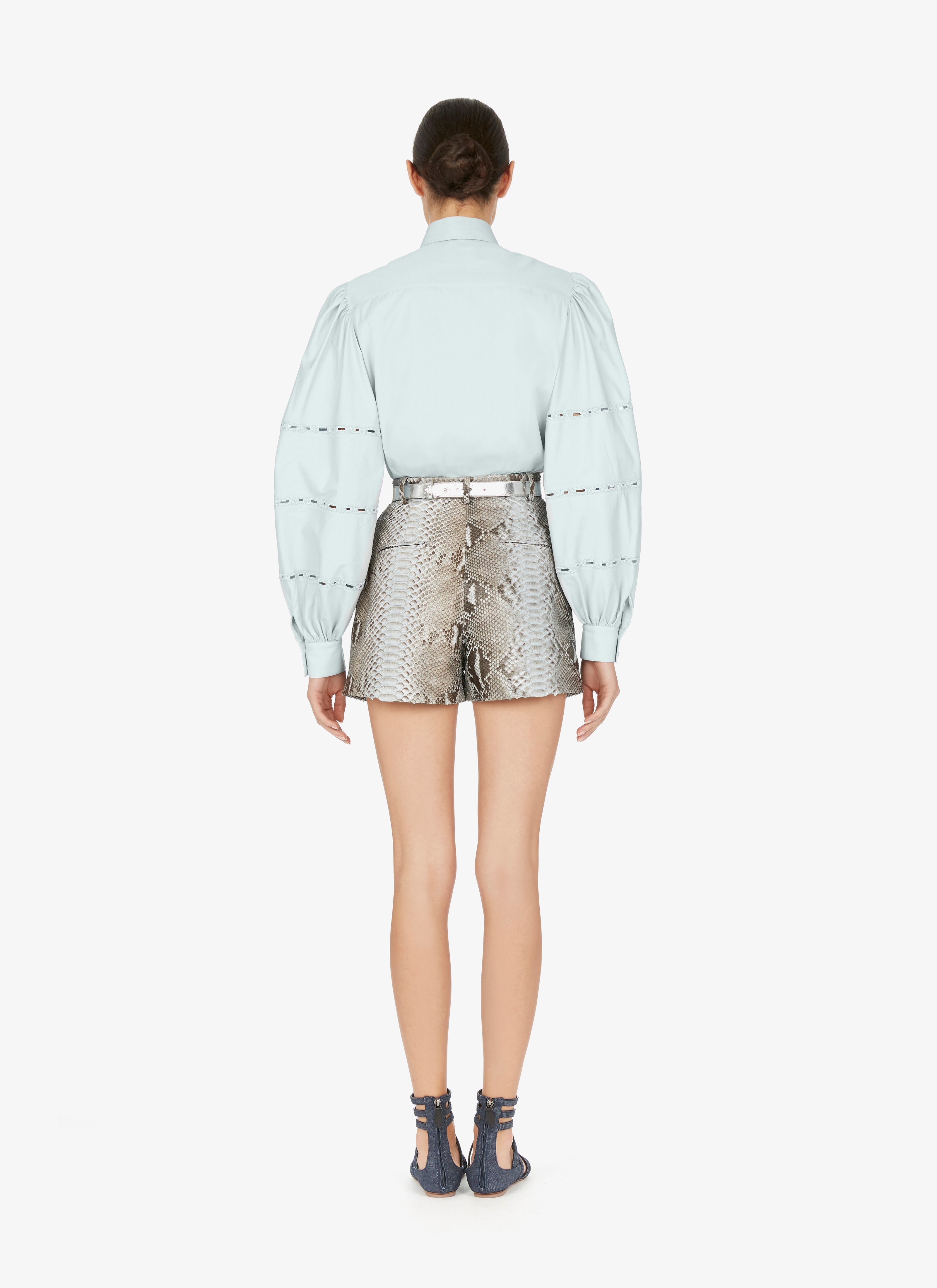 ALAÏA LIGHT BLUE SHIRTS