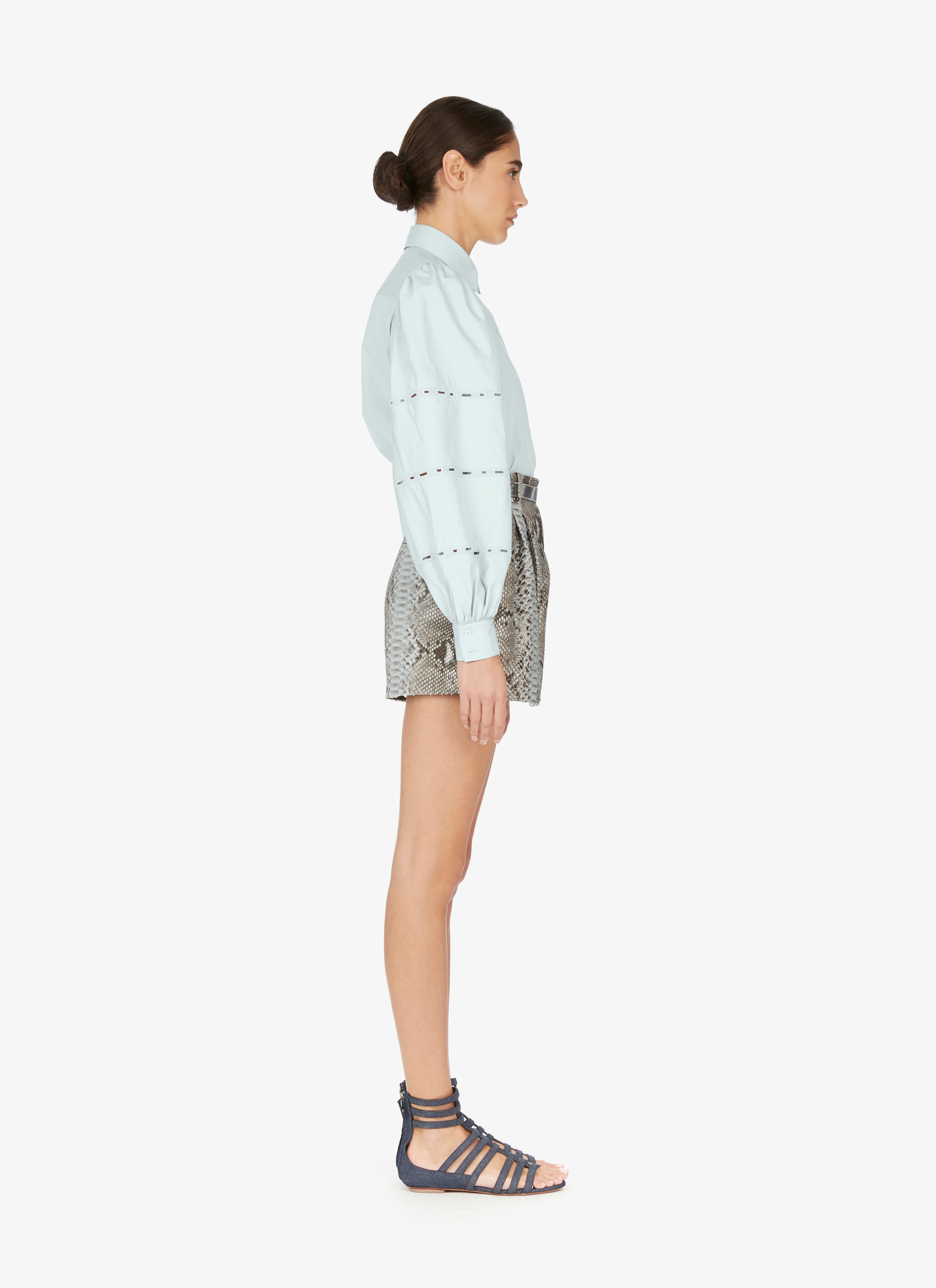 ALAÏA LIGHT BLUE SHIRTS