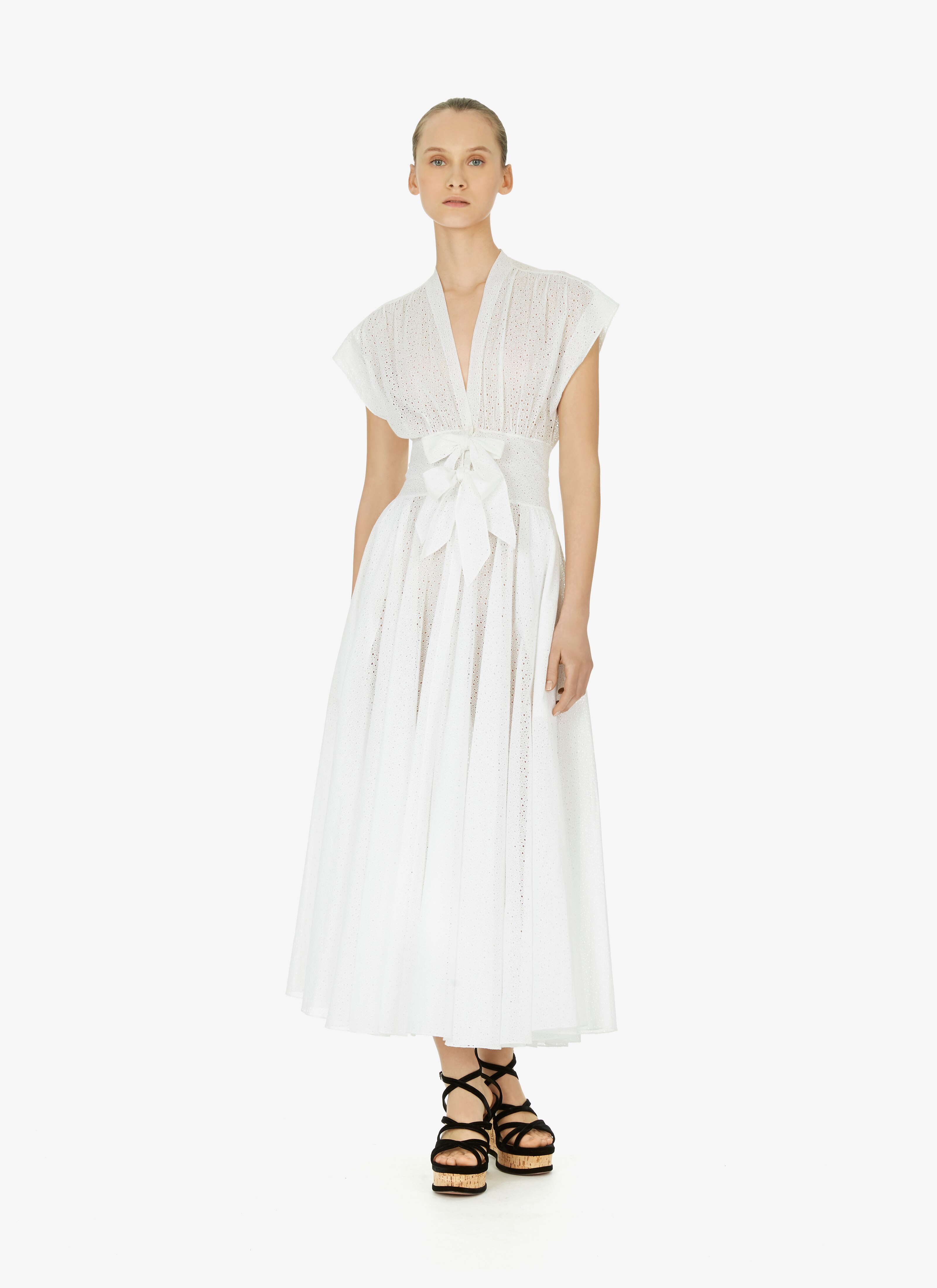 ALAÏA WHITE DRESSES