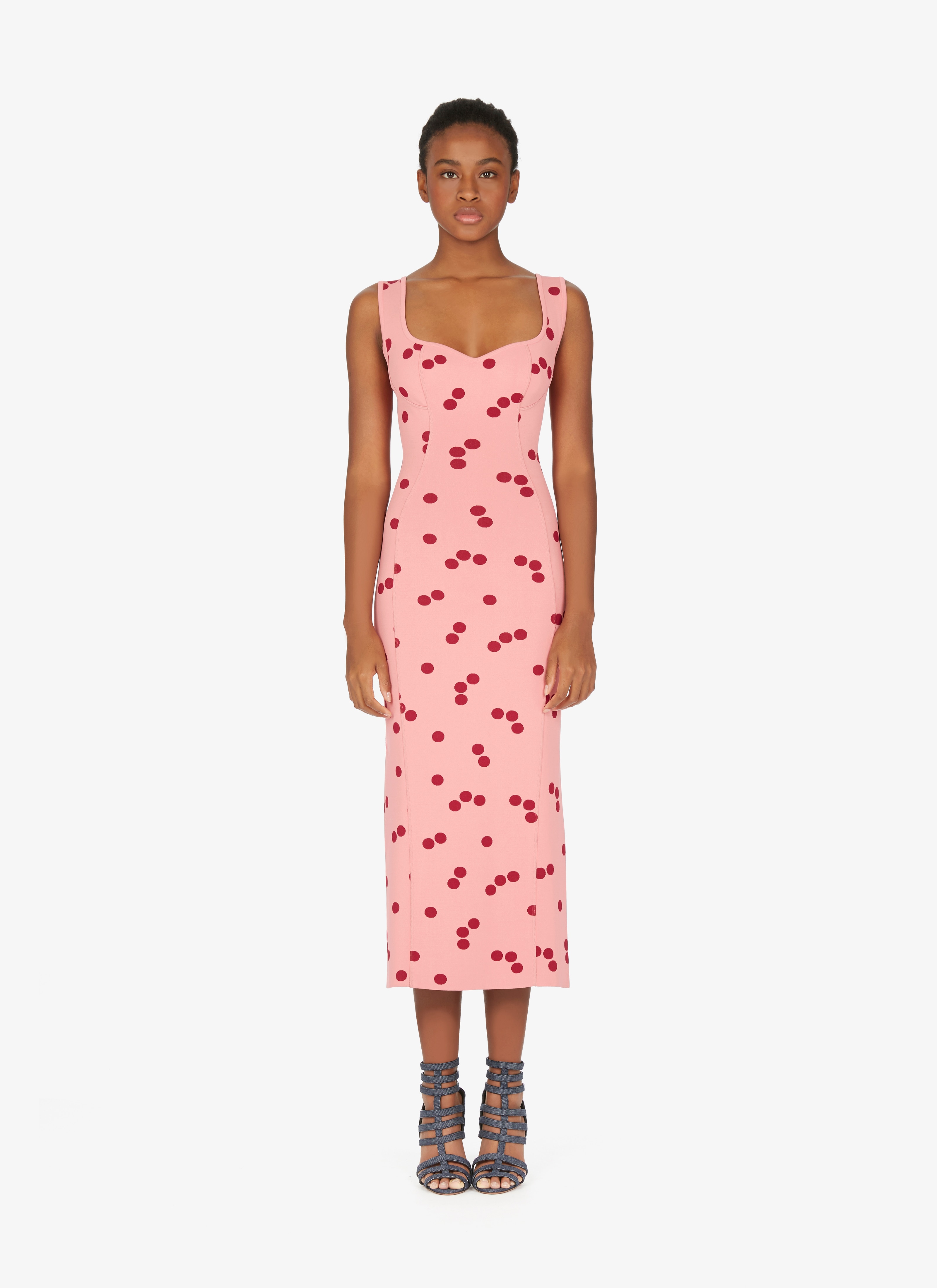 ALAÏA PINK/RED DRESSES