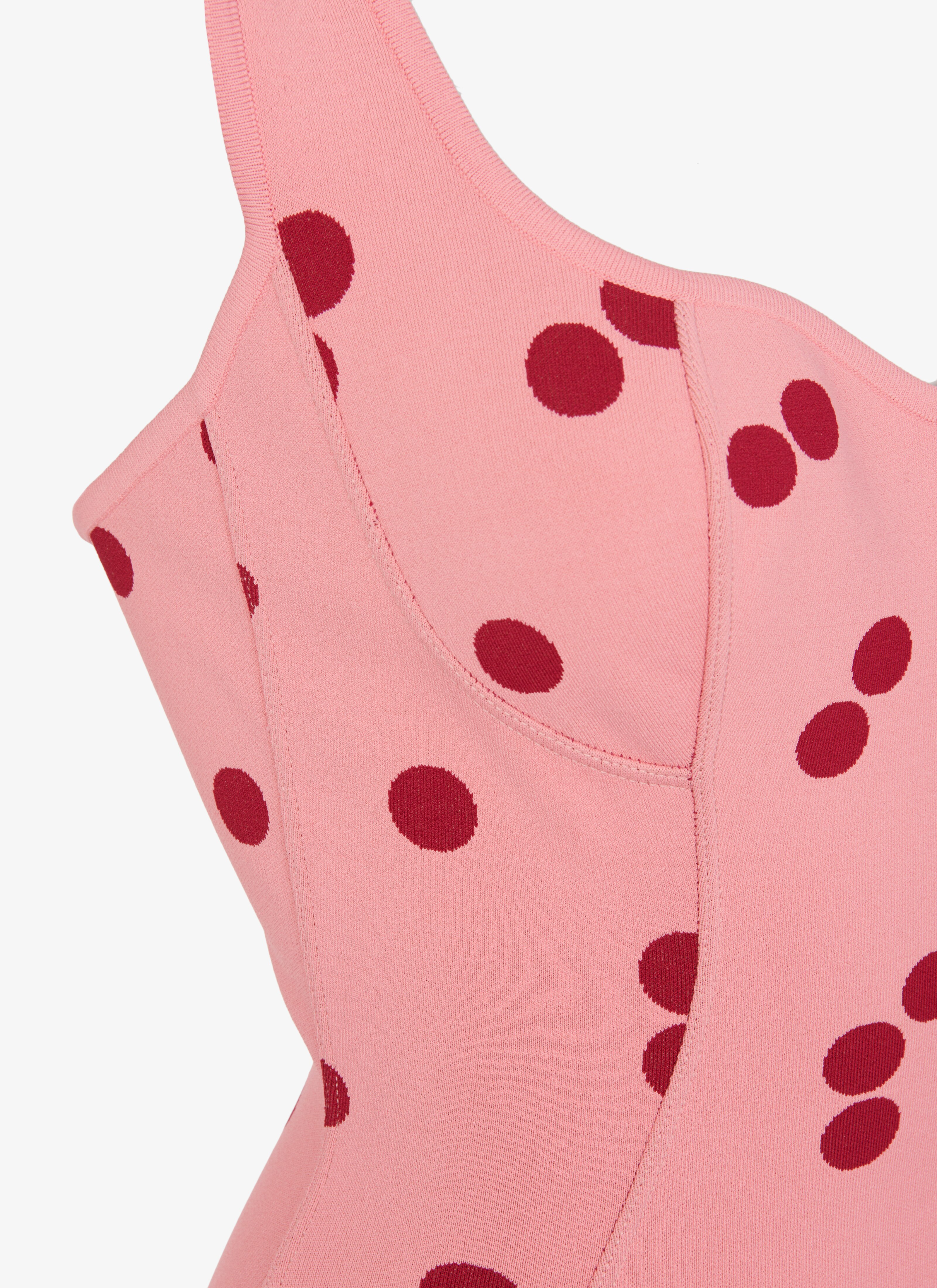ALAÏA PINK/RED DRESSES