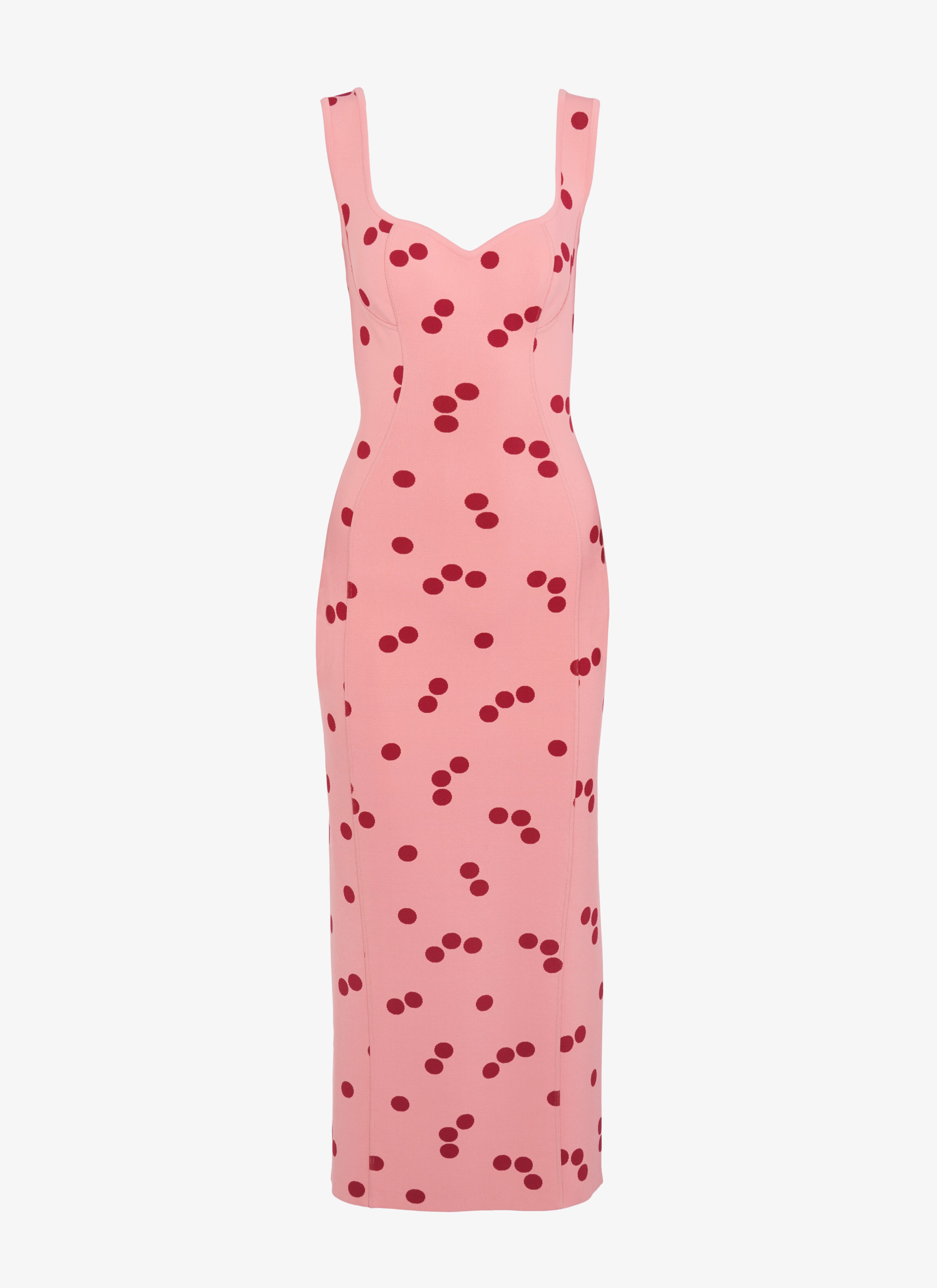 ALAÏA PINK/RED DRESSES
